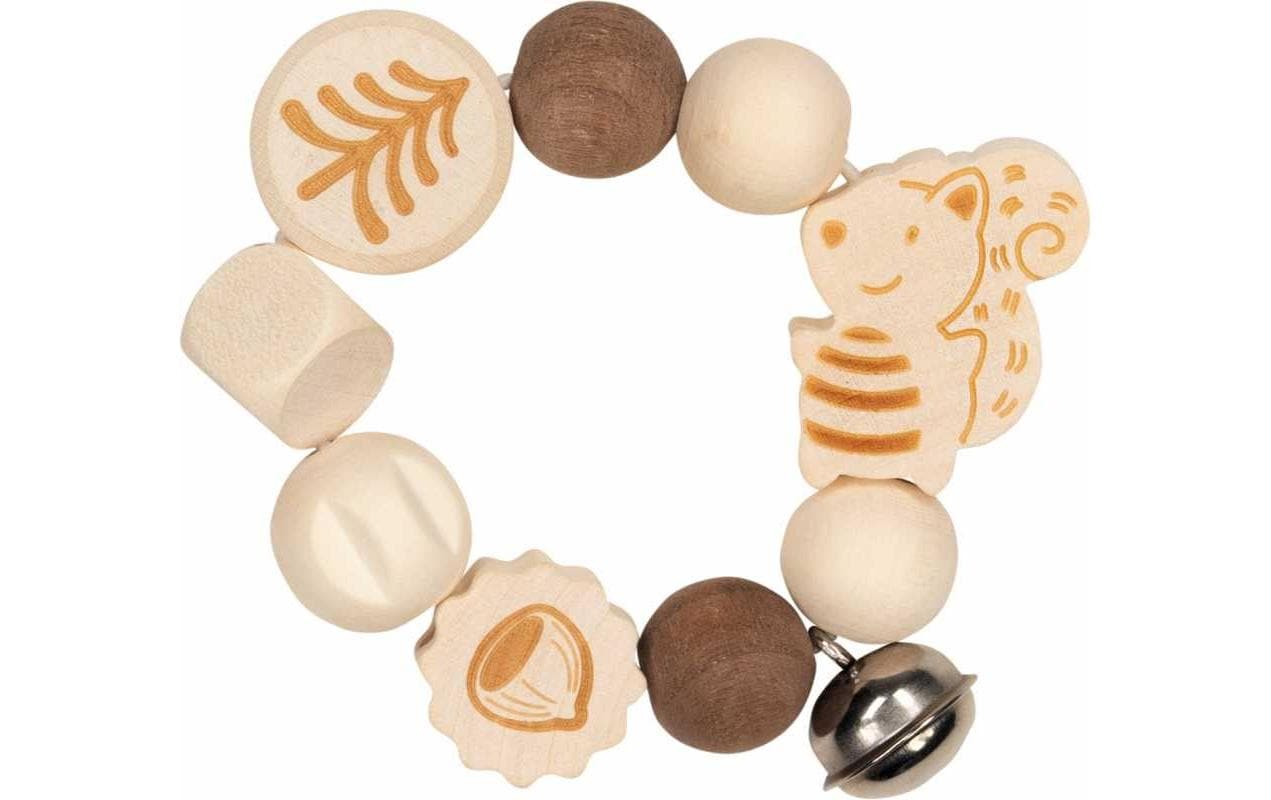 GOKI Greifling Elastik Eichhörnchen Durchmesser = 8 cm