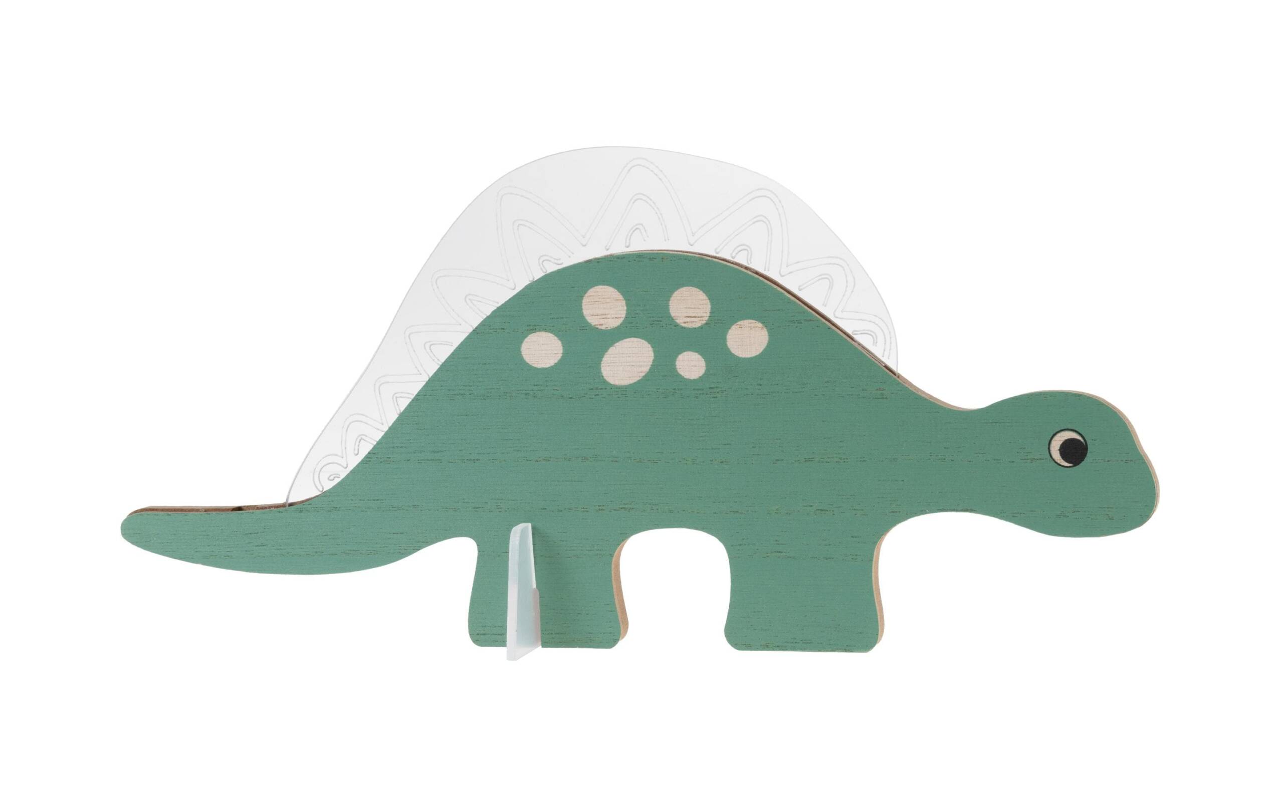 COCON Dekolampe Dino Holz 30x2x14cm