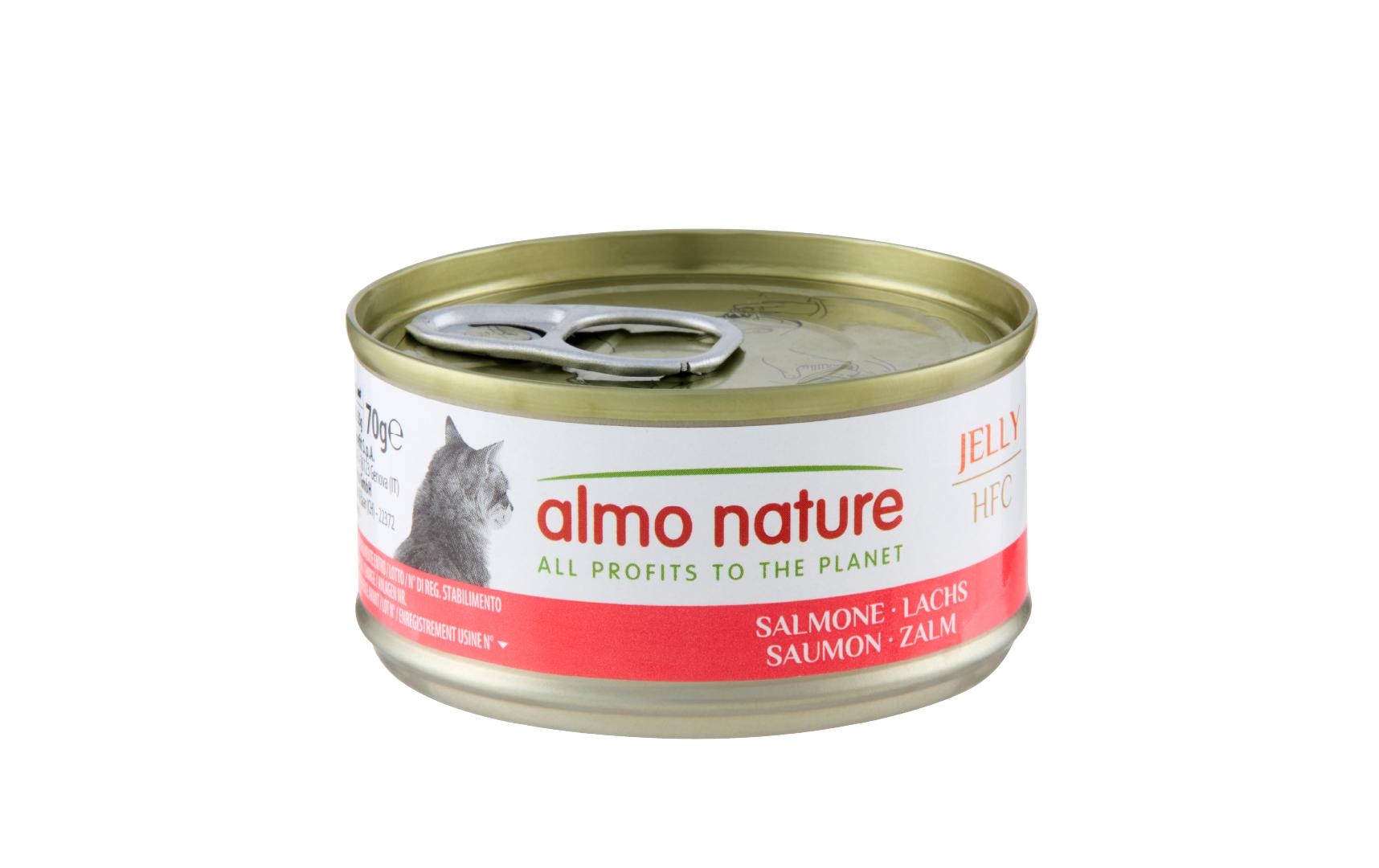 Almo Nature Nassfutter HFC Jelly Lachs Dose 70g