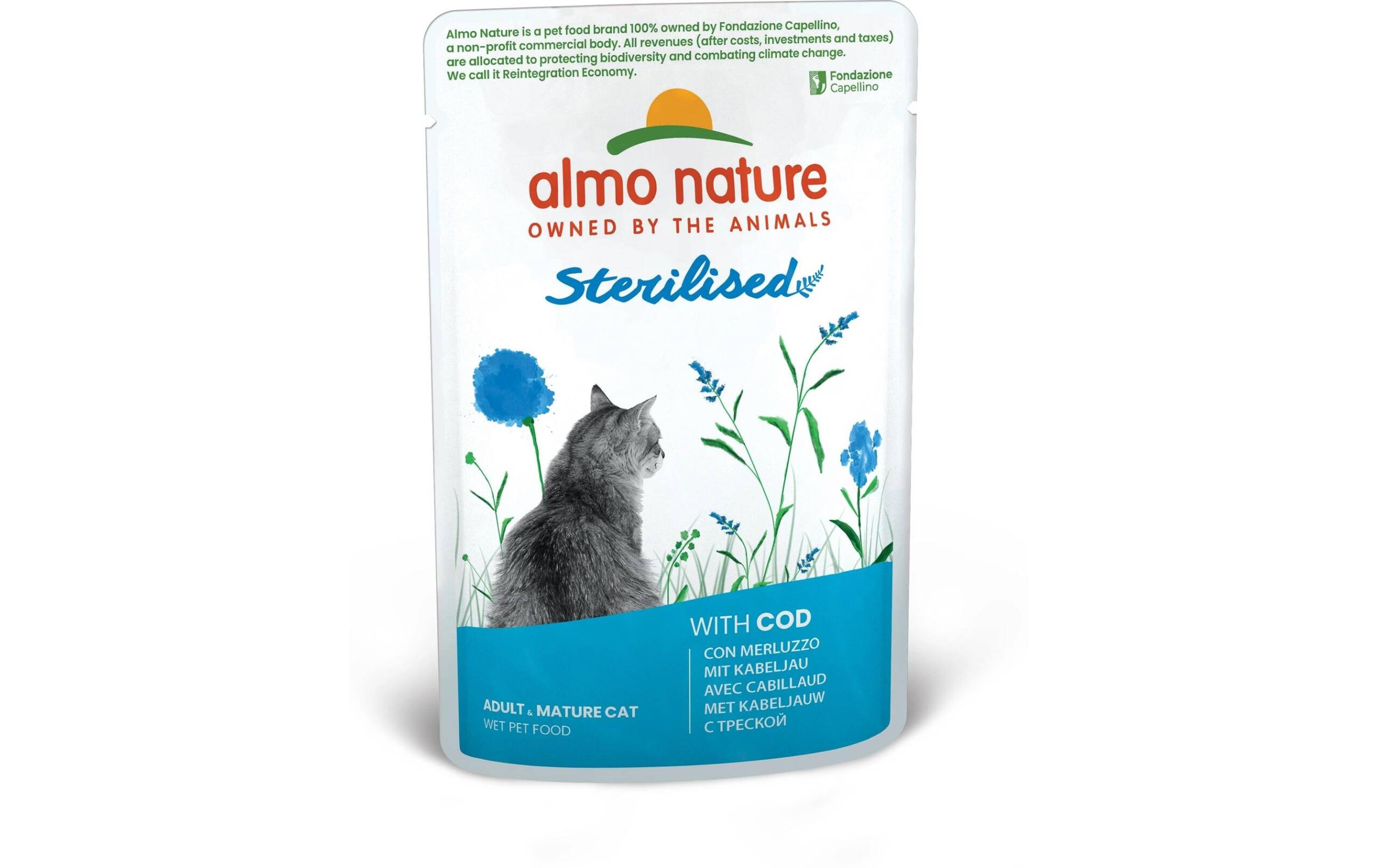 Almo Nature Nassfutter PFC Daily Sterilised Kabeljau Beutel 70g