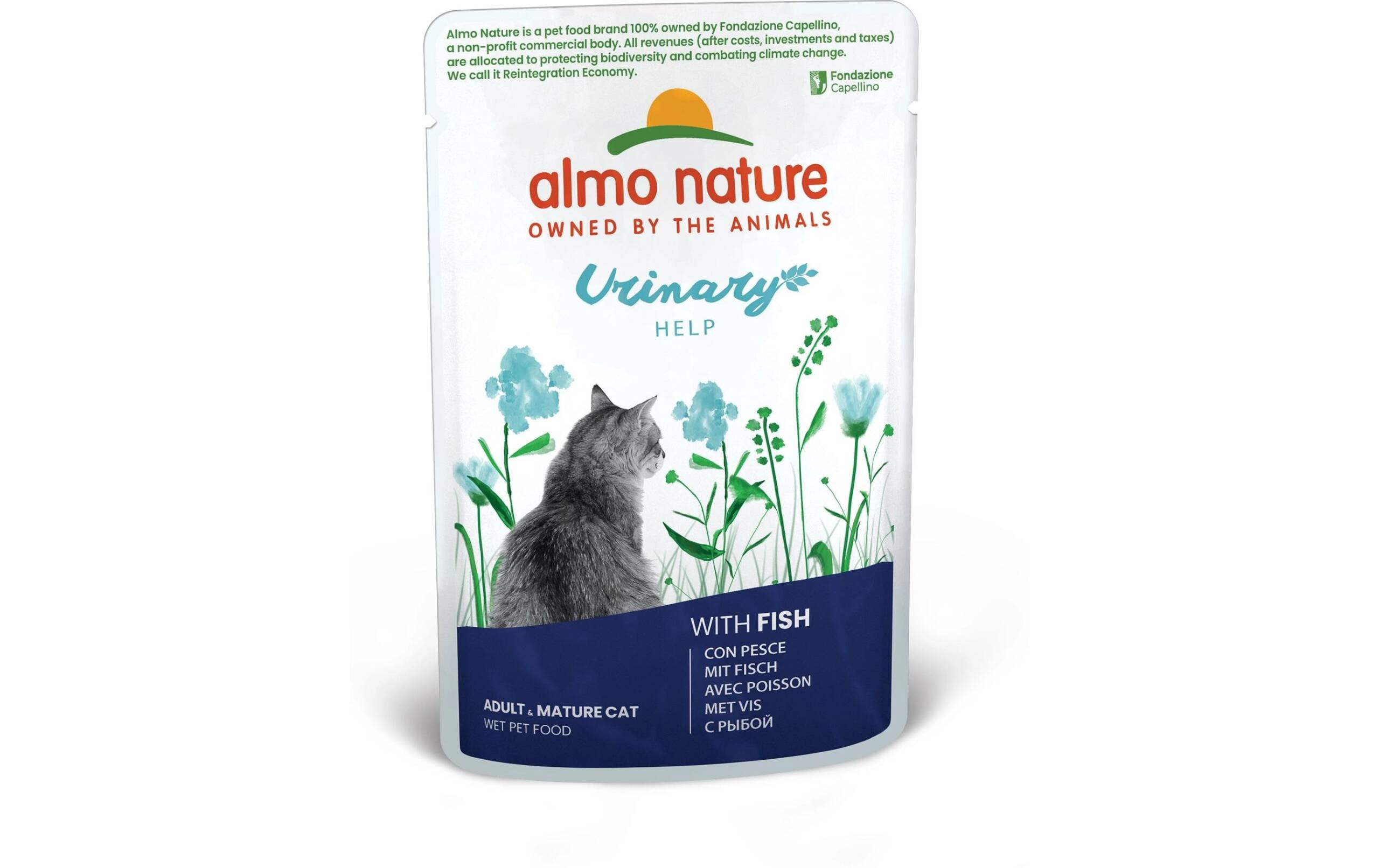 Almo Nature Nassfutter PFC Daily Urin.Supp. Fisch Beutel 70g