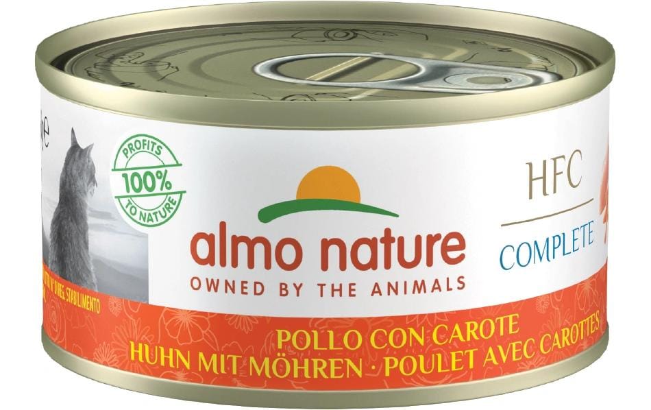 Almo Nature Nassfutter Huhn mit Karotten 70g