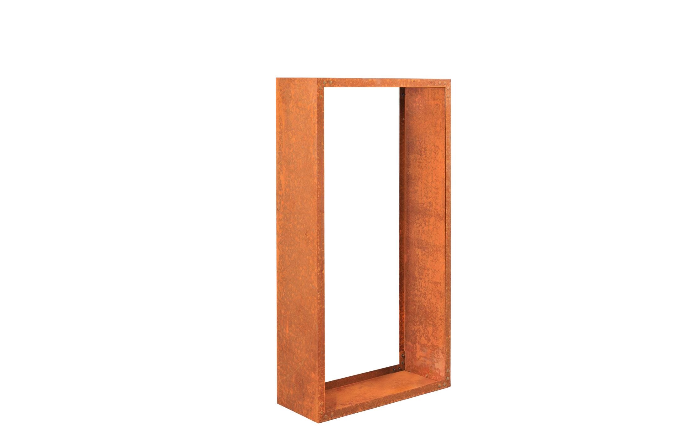 Kaminholzregal Corten 75 x 149 cm