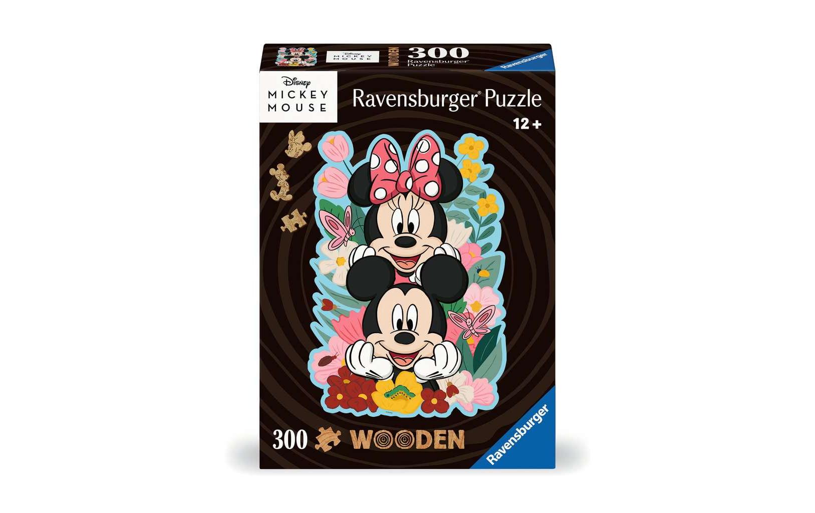 Holzpuzzle Disney Mickey & Minnie 12-99 Jahre