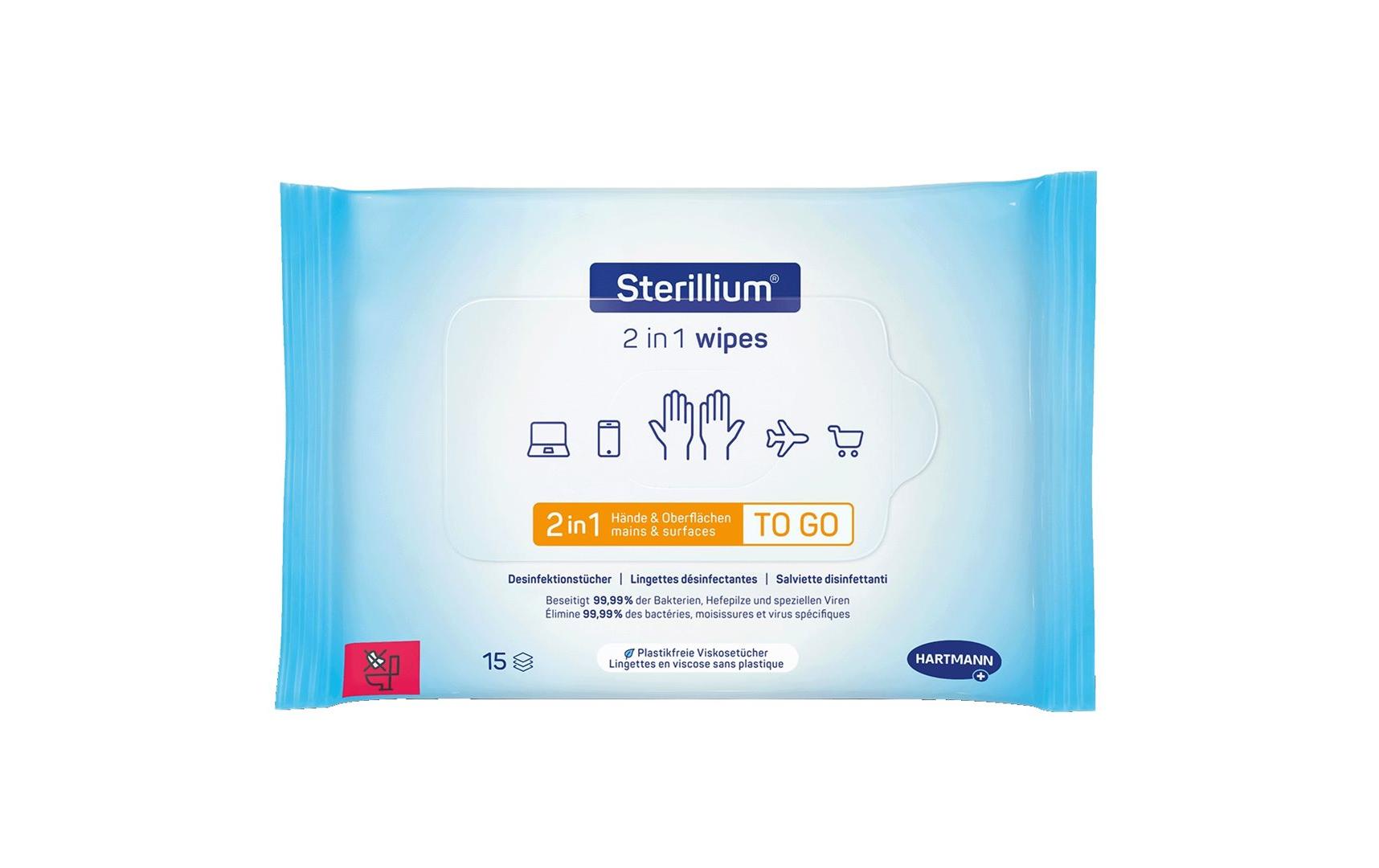 Sterillium Flowpack Tücher 1 Stück à 15 Tücher