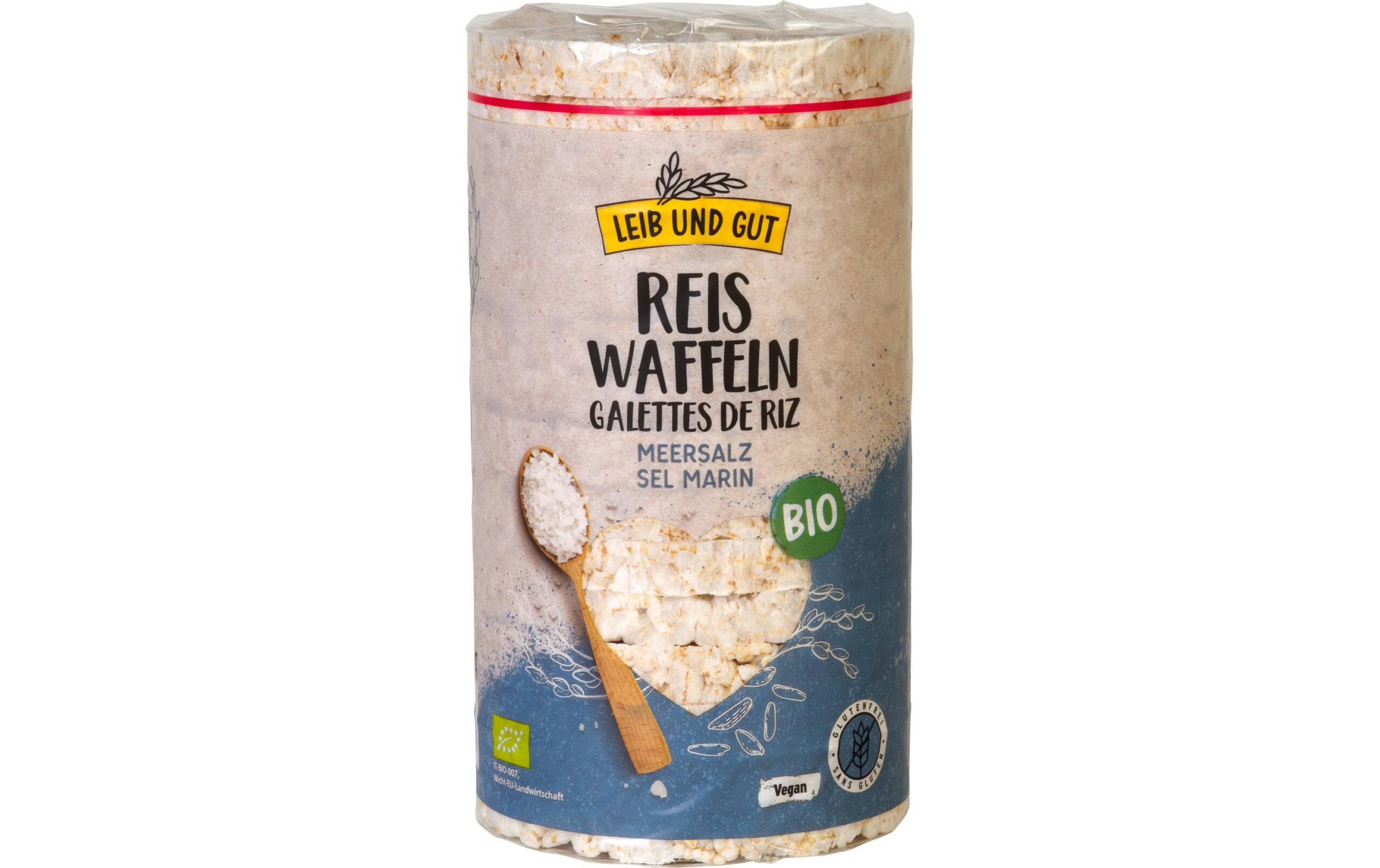 Reiswaffeln mit Meersalz BIO 100 g