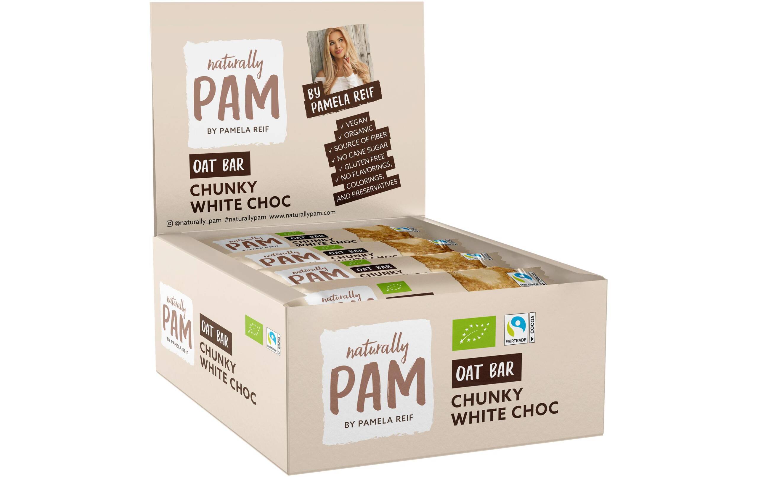 Bio Oat Bar - Chunky White Choc 12 x 40 g – Bild 2
