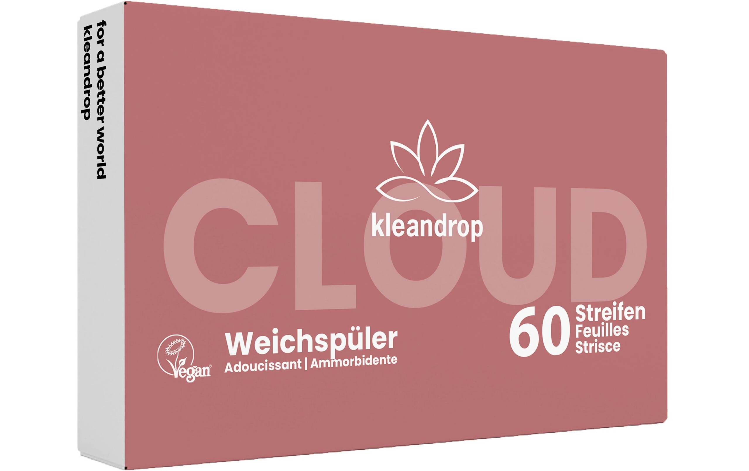 Kleandrop Weichspülerstreifen - Clouds 60 Stück