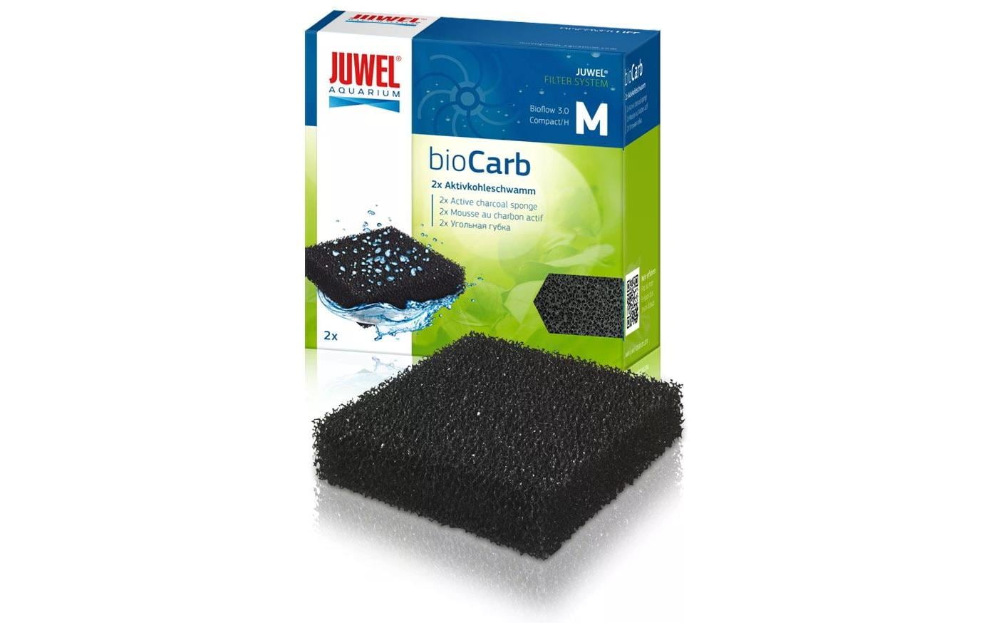 Juwel Kohleschwamm bioCarb M,  2 Stk Compact, zu Bioflow M
