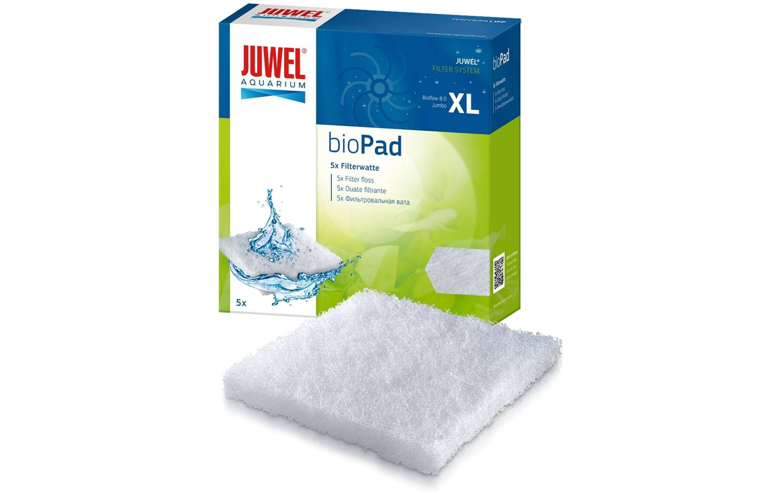 Juwel Filterwatte bioPad XL,  5 Stk Jumbo, zu Bioflow XL