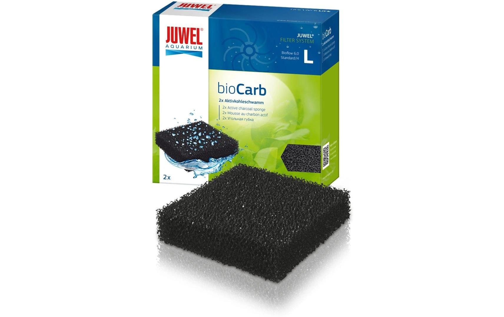 Juwel Kohleschwamm bioCarb L,  2 Stk. Standard, zu Bioflow L
