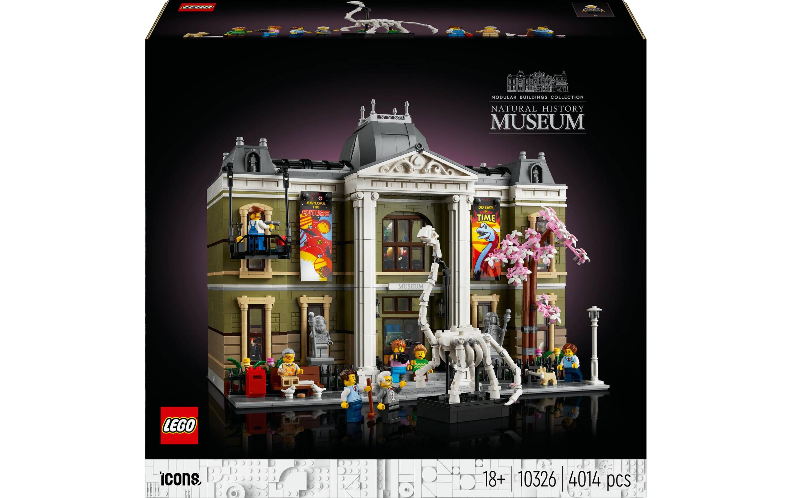 LEGO Naturhistorisches Museum Alter: 18+ Teile: 4014