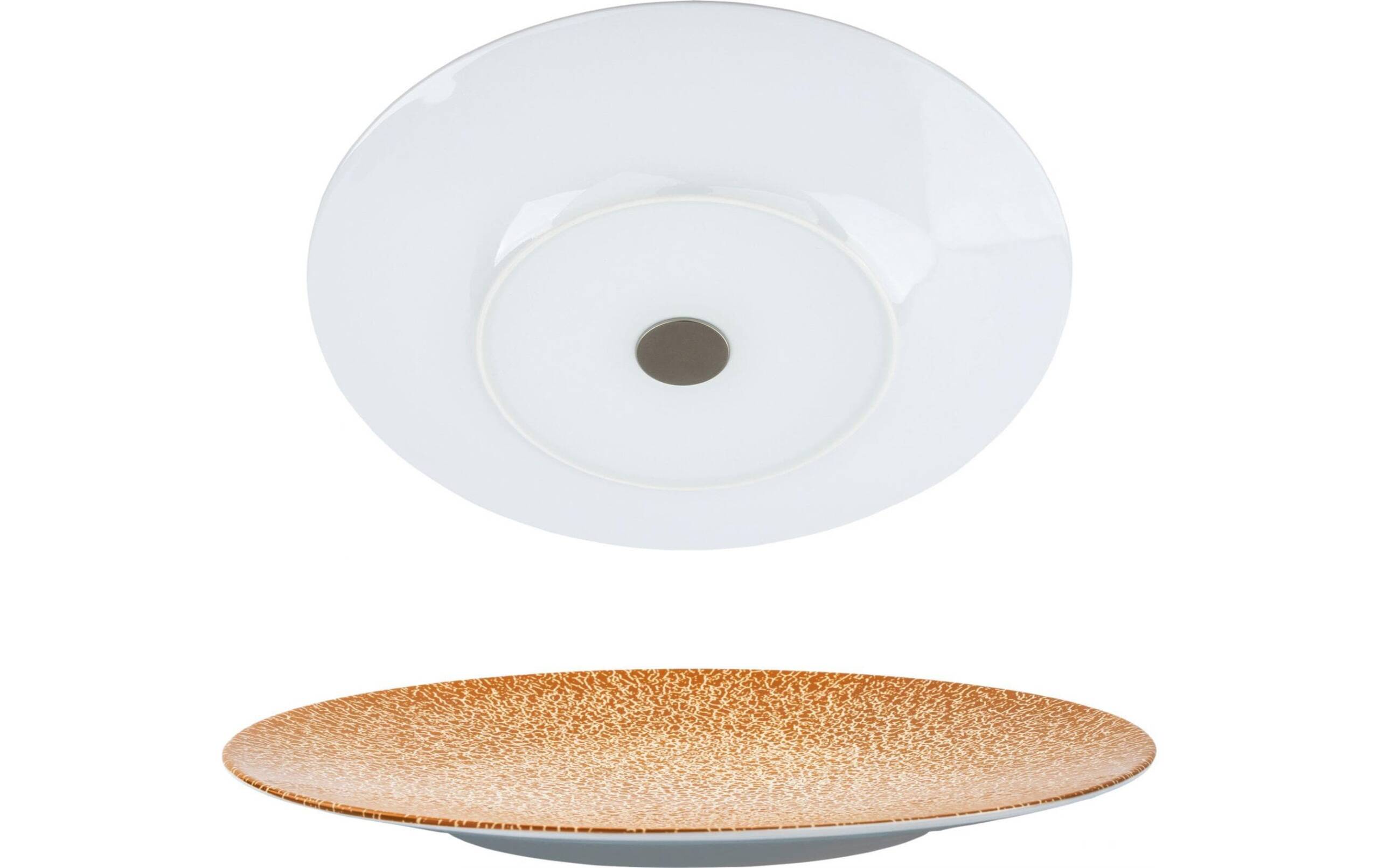 silwy Magnet-Speiseteller, APRICOT 2 x Teller mit Magnet