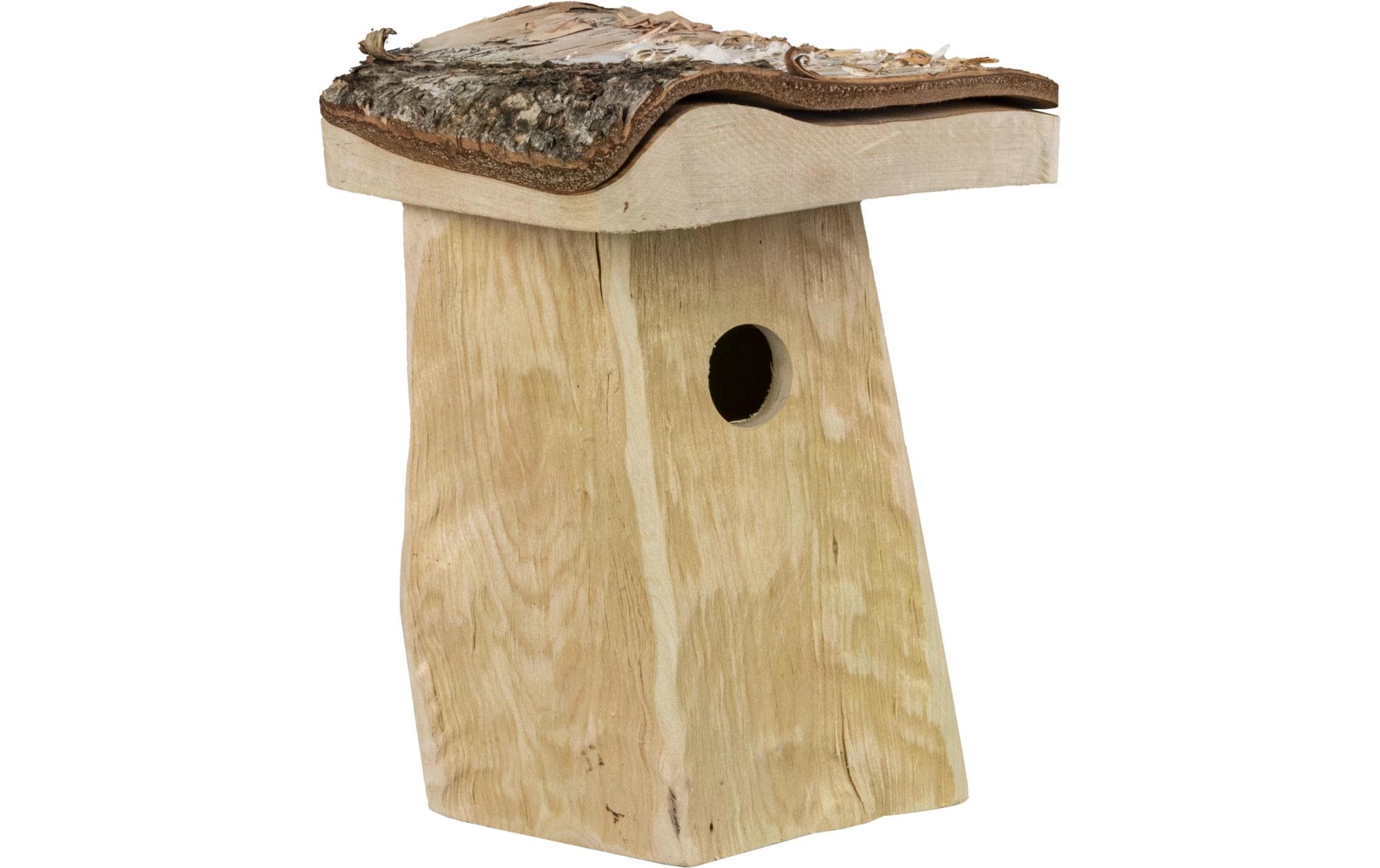 Windhager Nistk. Log Cabin 21x18x26cm, natur, FSC