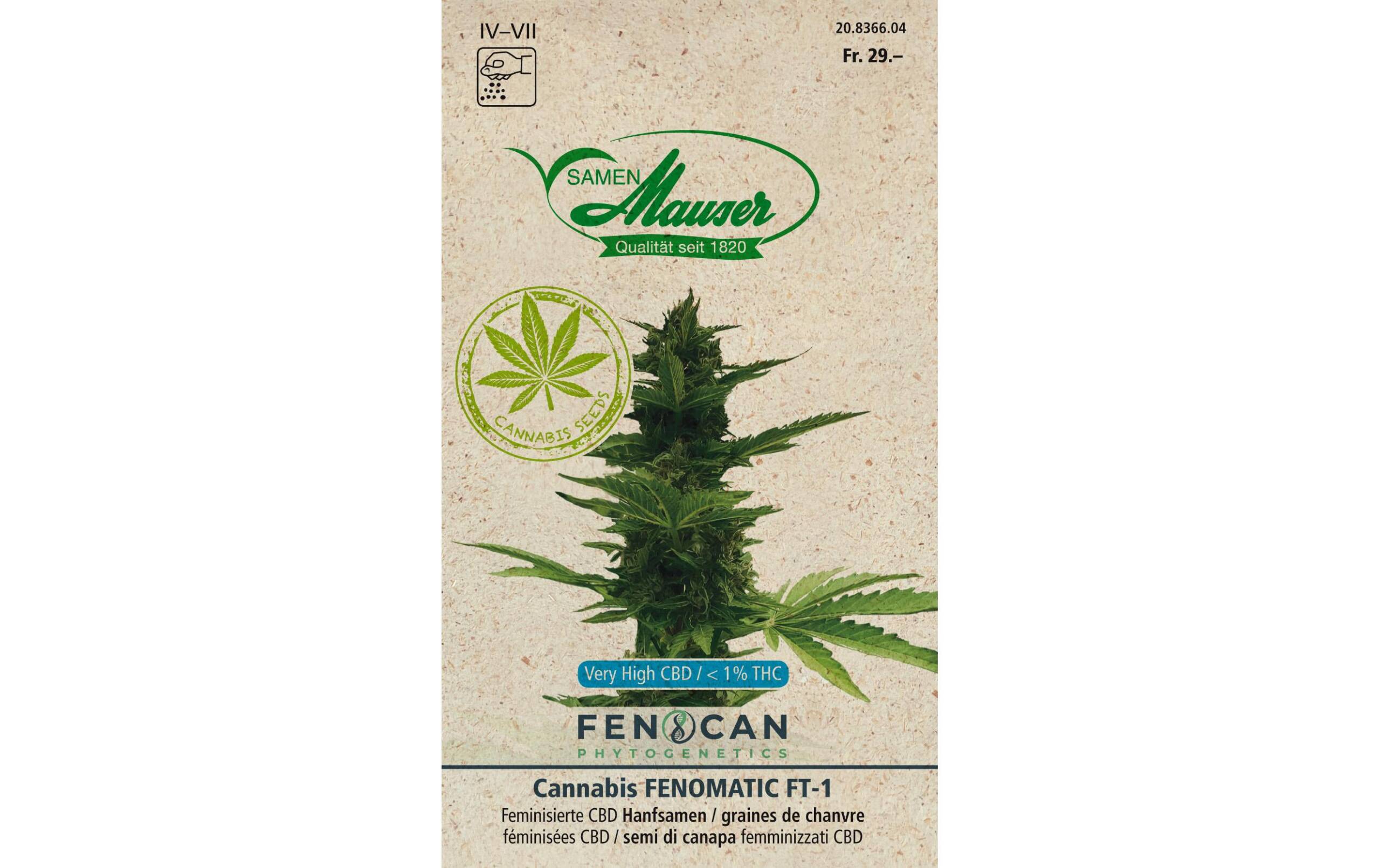 SAMEN MAUSER Cannabis Fenomatic FT-1