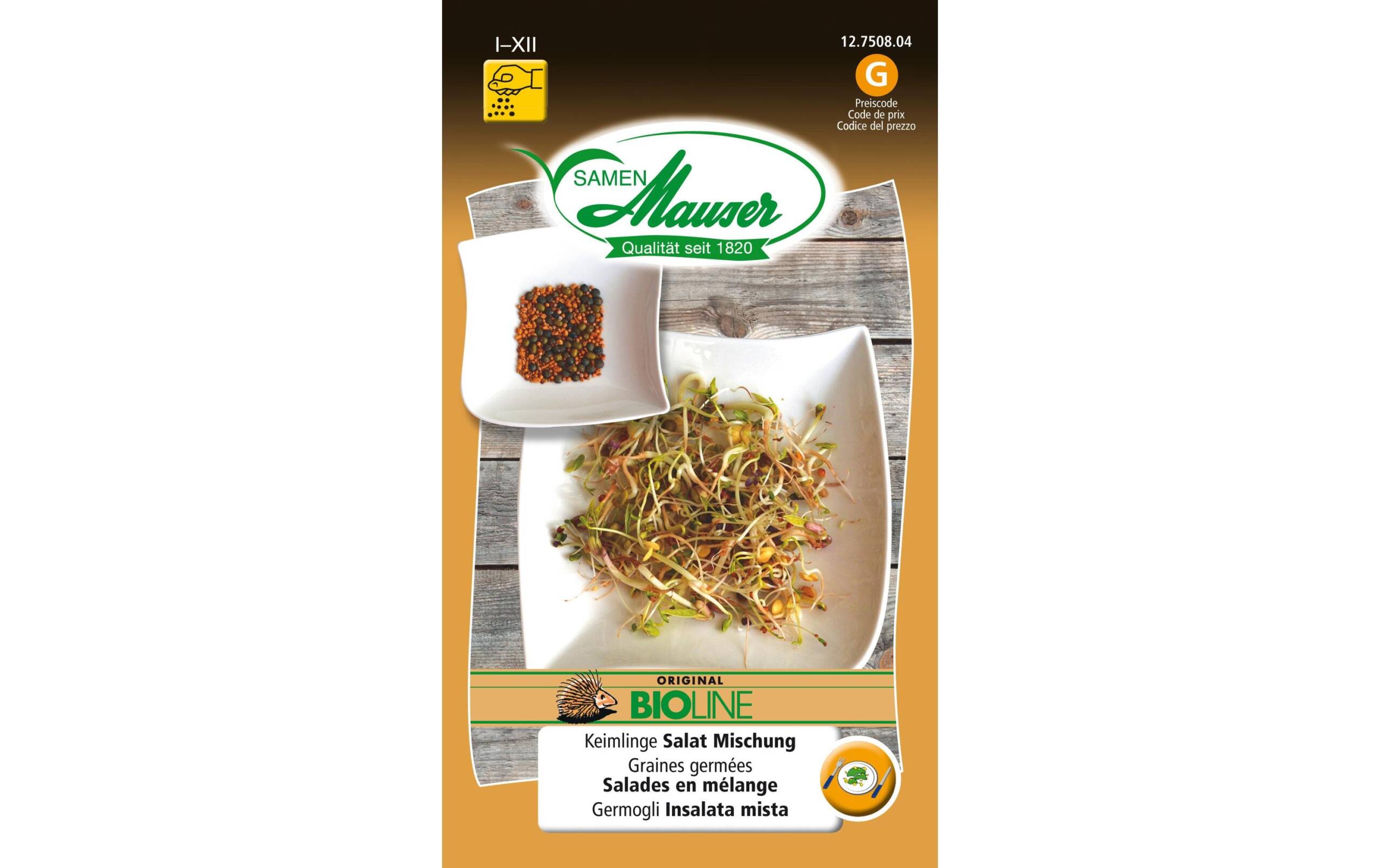 SAMEN MAUSER Keimlinge Salat Mischung