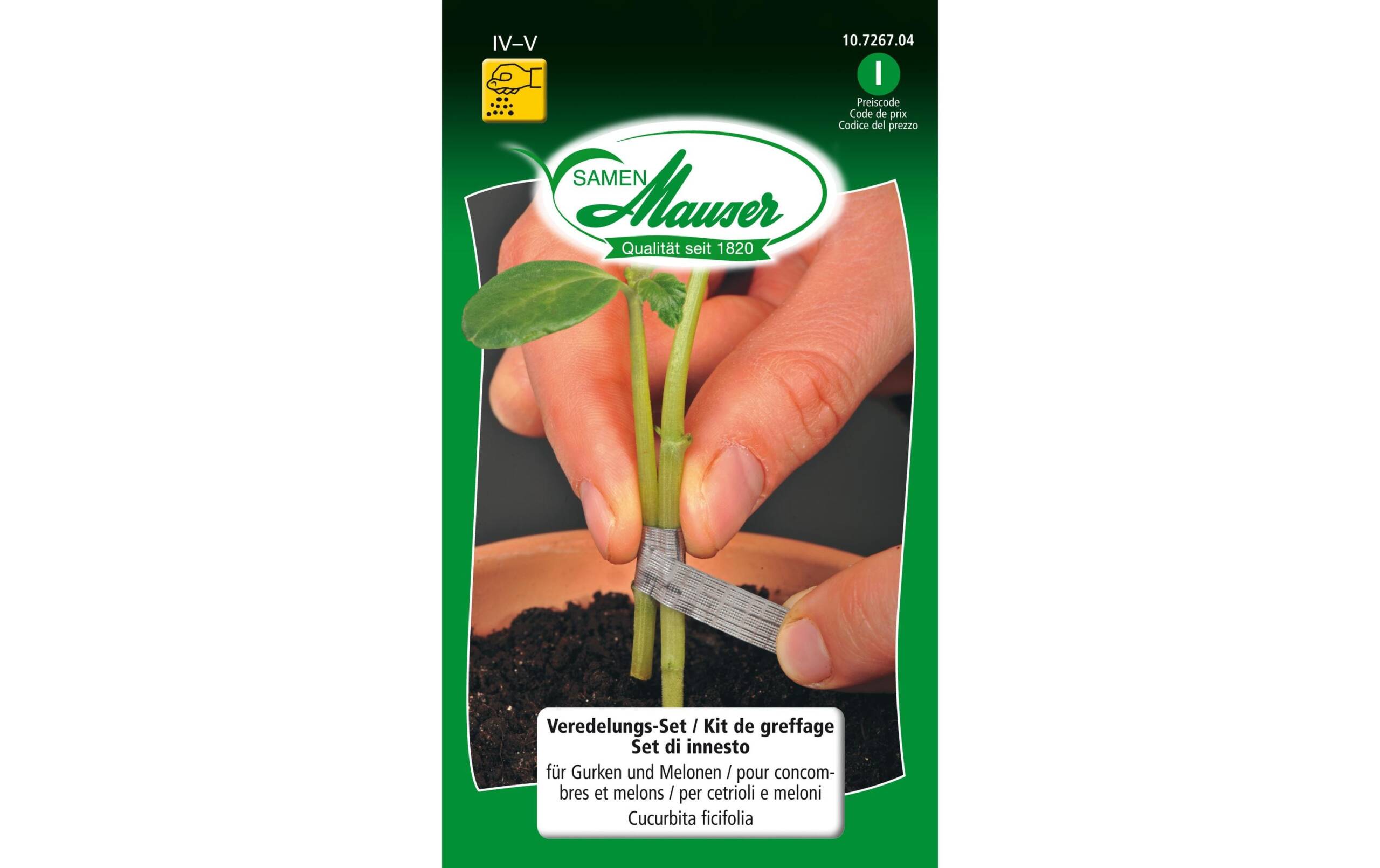 SAMEN MAUSER Veredlungs-Set für Gurken und Melonen