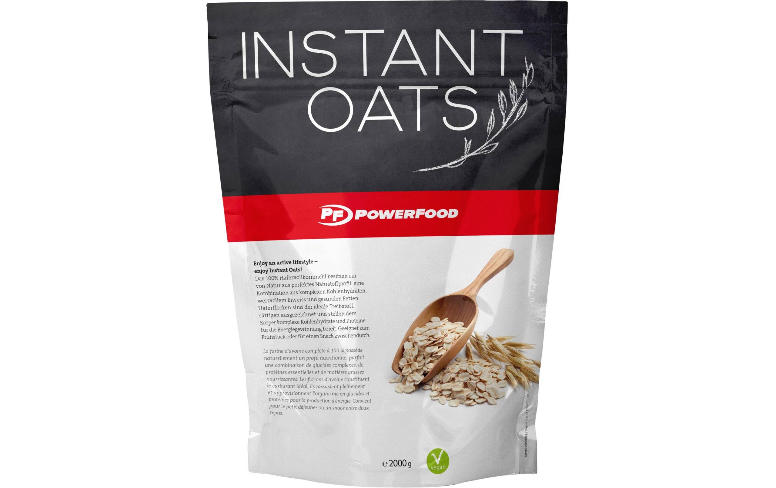 PowerFood One Instant Oats 2000g Beutel, Neutral