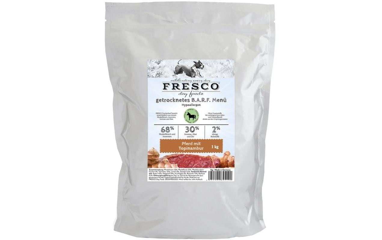 Fresco Trockenbarf Hypoallergen-Menü Pferd mit Topinambur 1kg