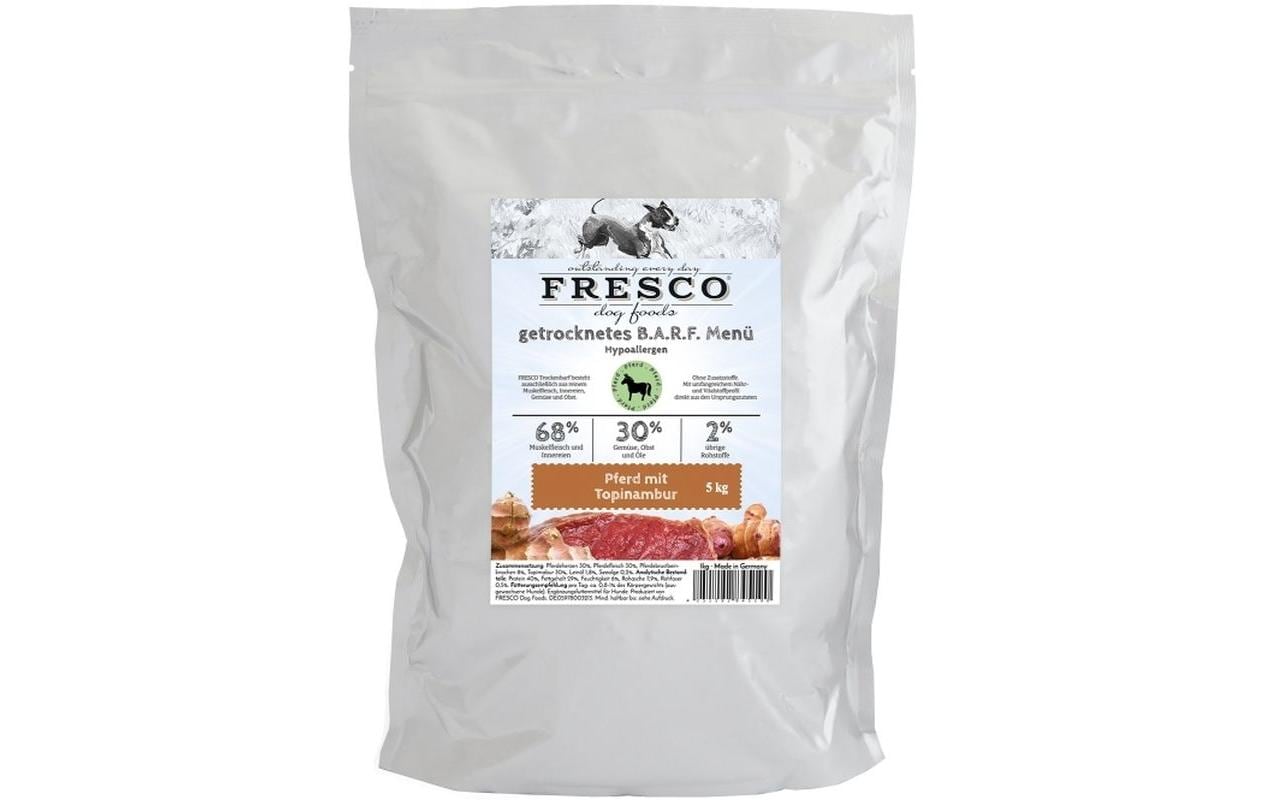 Fresco Trockenbarf Hypoallergen-Menü Pferd mit Topinambur 5kg