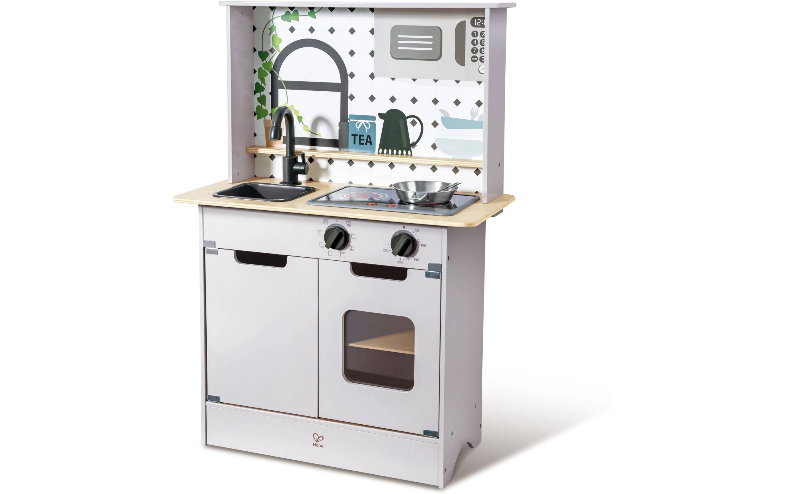 Kitchen Playset warm beige gray mit Licht & Sound