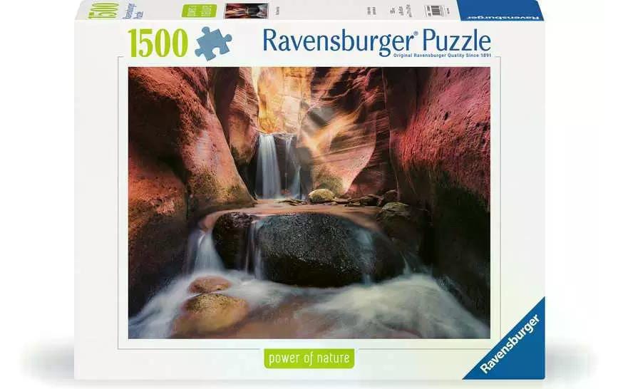 Puzzle Der Wasserfall im Red Canyon 14-99 Jahre