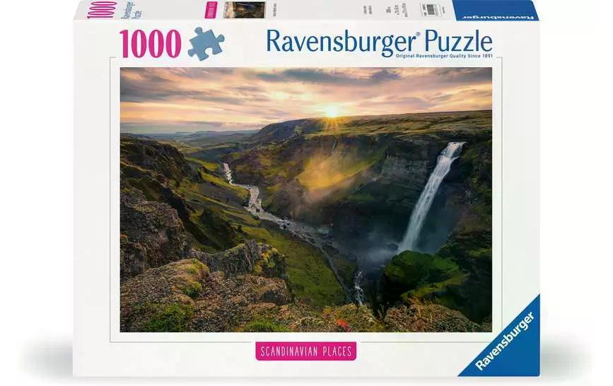 Puzzle Haifoss auf Island Ab 14 Jahre