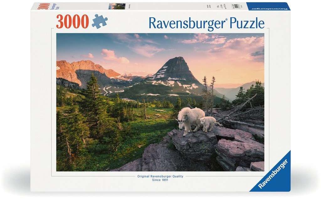 Puzzle Almbock mit Baby 14-99 Jahre