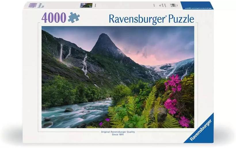 Puzzle Atemberaubende Bergstimmung 14-99 Jahre