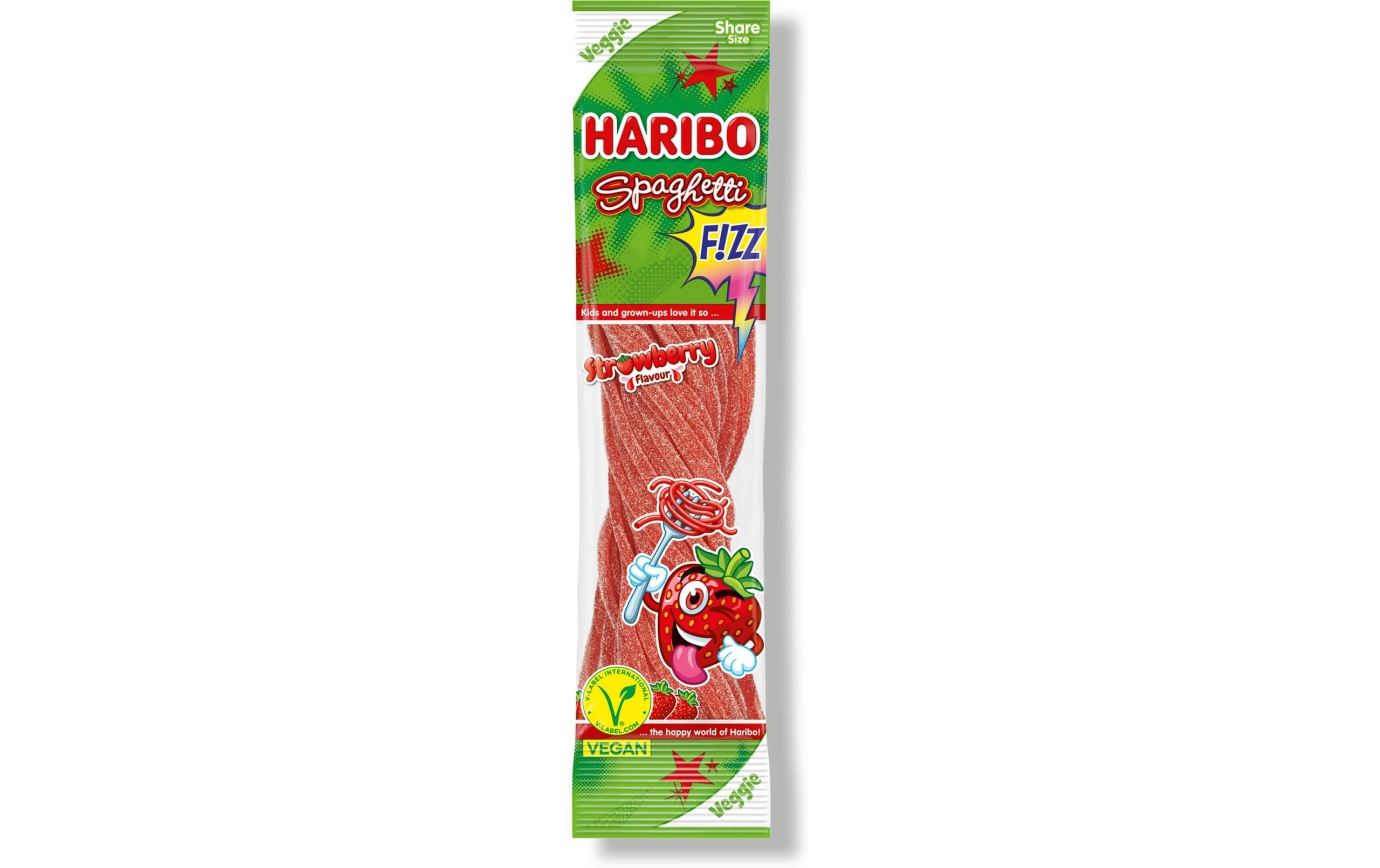 Haribo Spaghetti Erdbeer vegan Btl. 200g