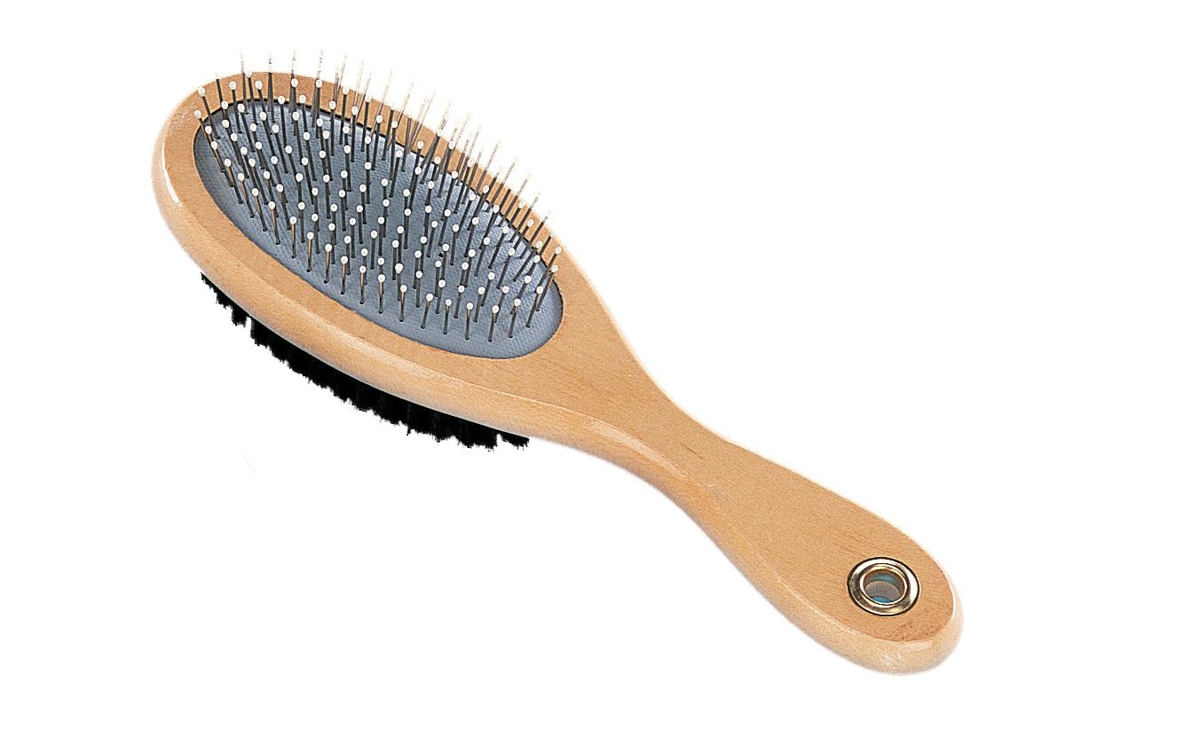 Nobby Nature Line Bürste Gross Holz, doppelt