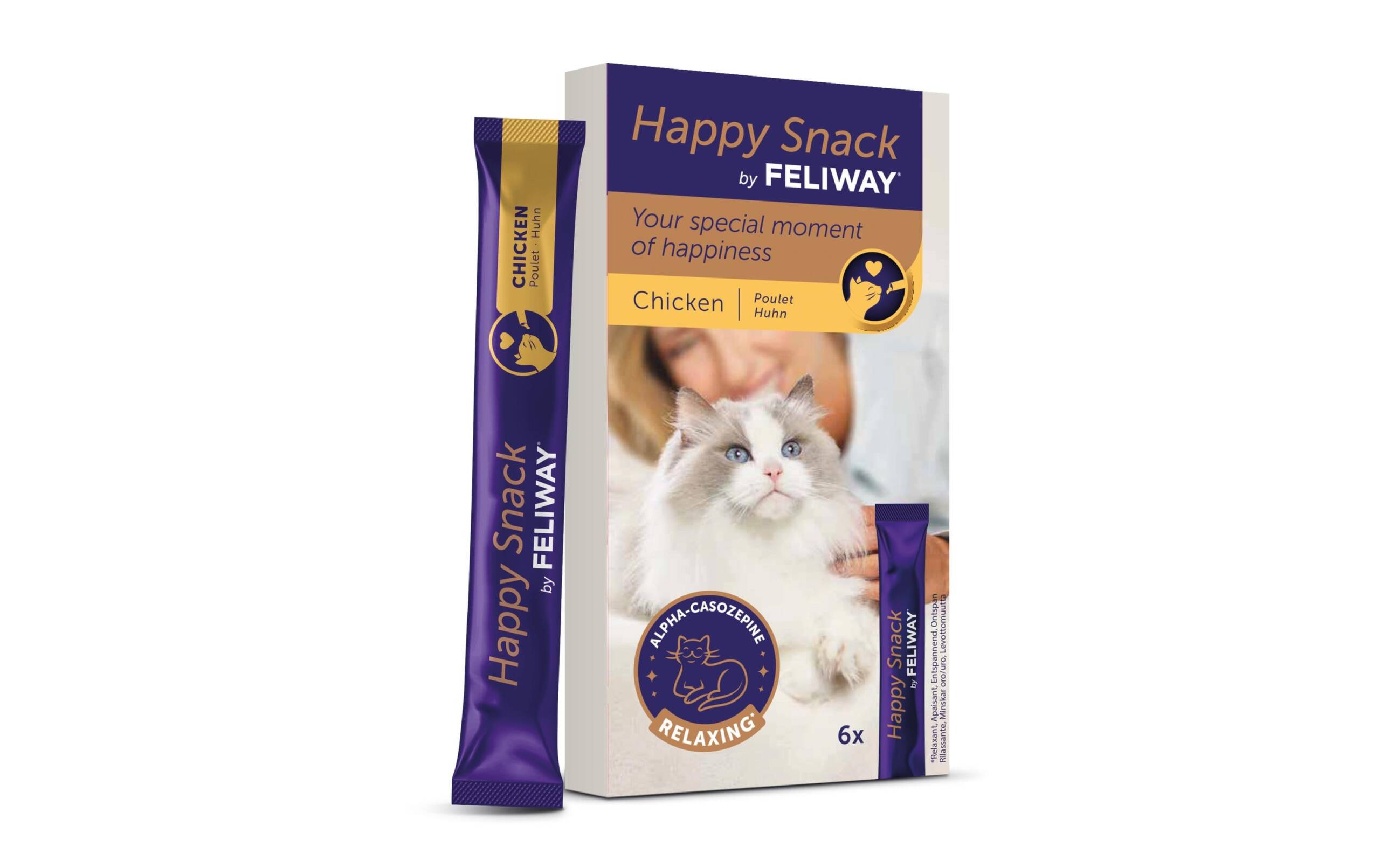 Feliway Happy Snack 6 x 15g Huhn