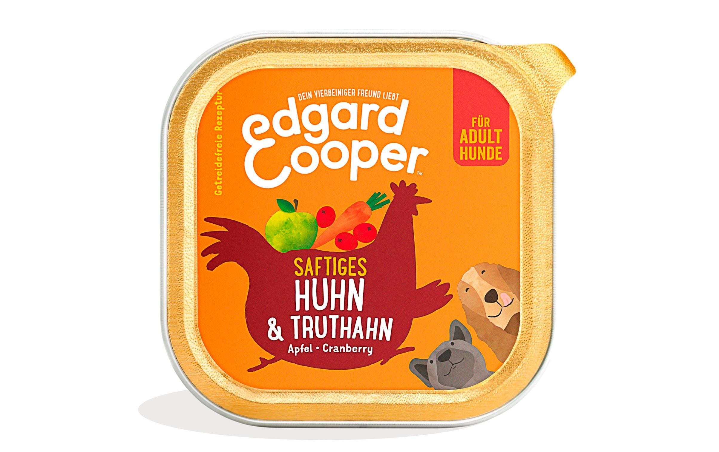Edgard&Cooper Adult Huhn+Truthahn 11x150g