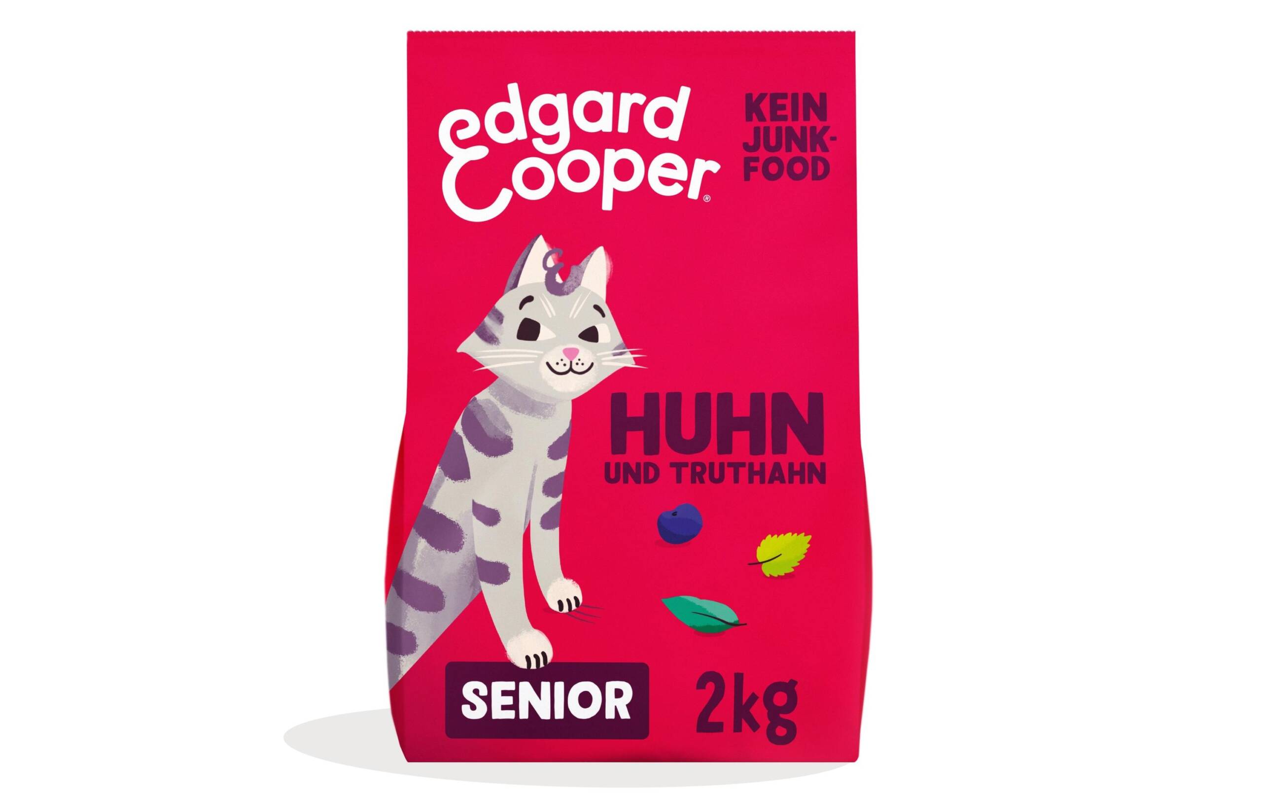 Edgard&Cooper Senior Huhn + Truthahn mit Blaubeeren 2kg – Bild 2