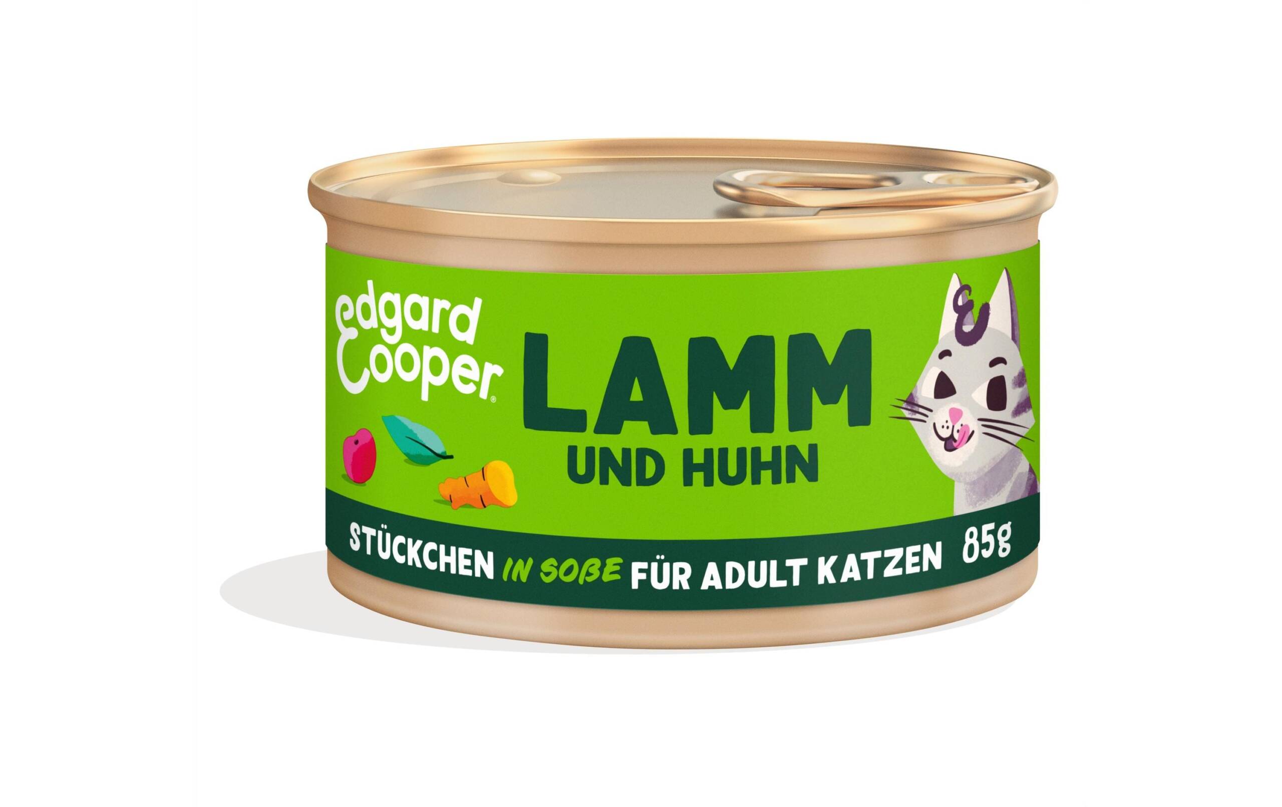 Edgard&Cooper Adult Lamm + Huhn mit Cranberrys 18x85g – Bild 2