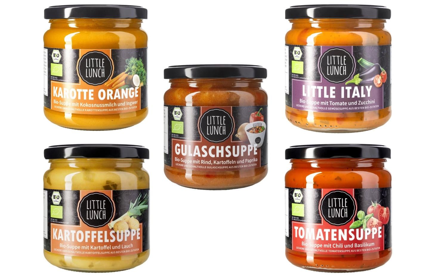 Suppen Klassiker Set Bio 5 x 350ml