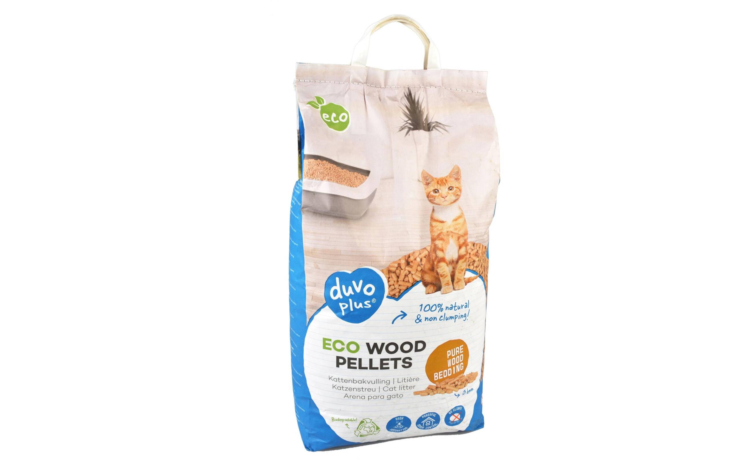 Duvoplus Eco Holzpellets Einstreu 20L/10Kg