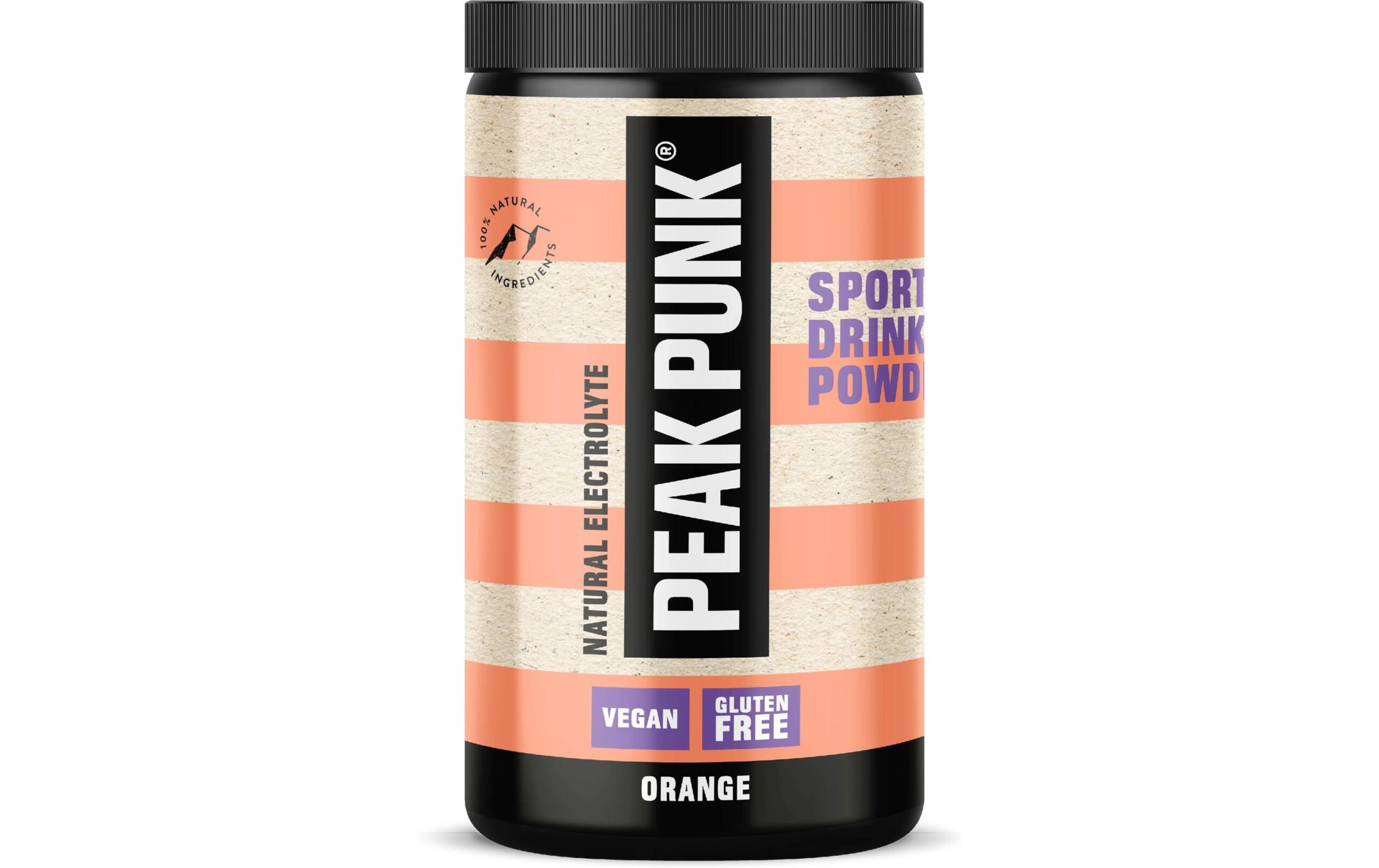 PEAK PUNK Natural Electrolyte Sport Drink Dose: 600g, Orange