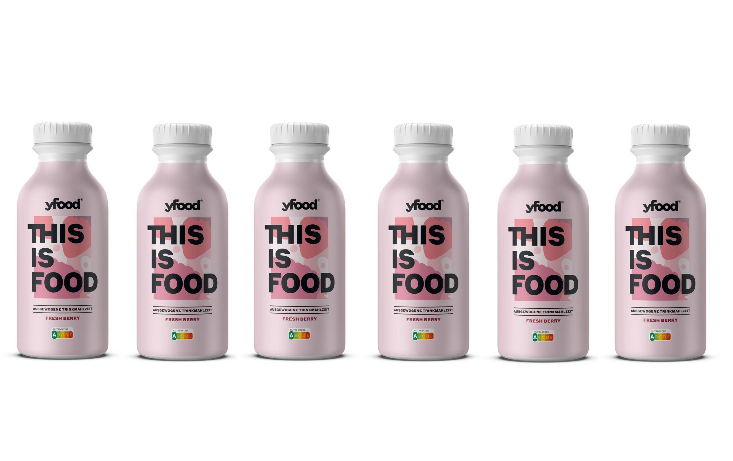YFood Trinkmahlzeit Fresh Berry 6 x 500ml