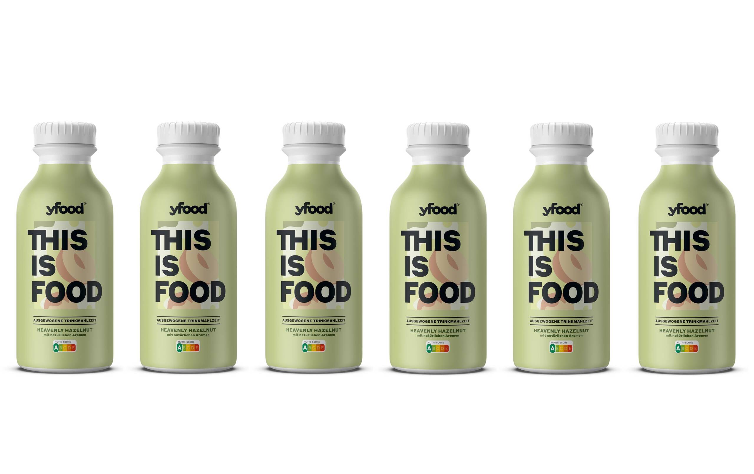 YFood Trinkmahlzeit Heavenly Hazelnut 6 x 500ml