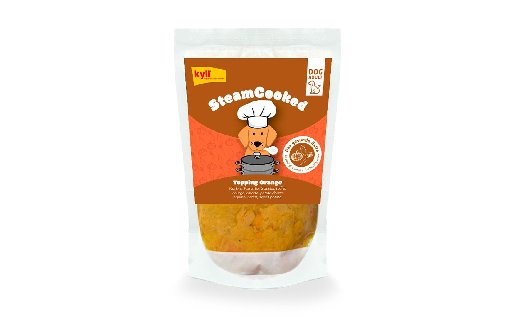 kyli SteamCooked Topping Orange 200 g Ergänzungsfutter