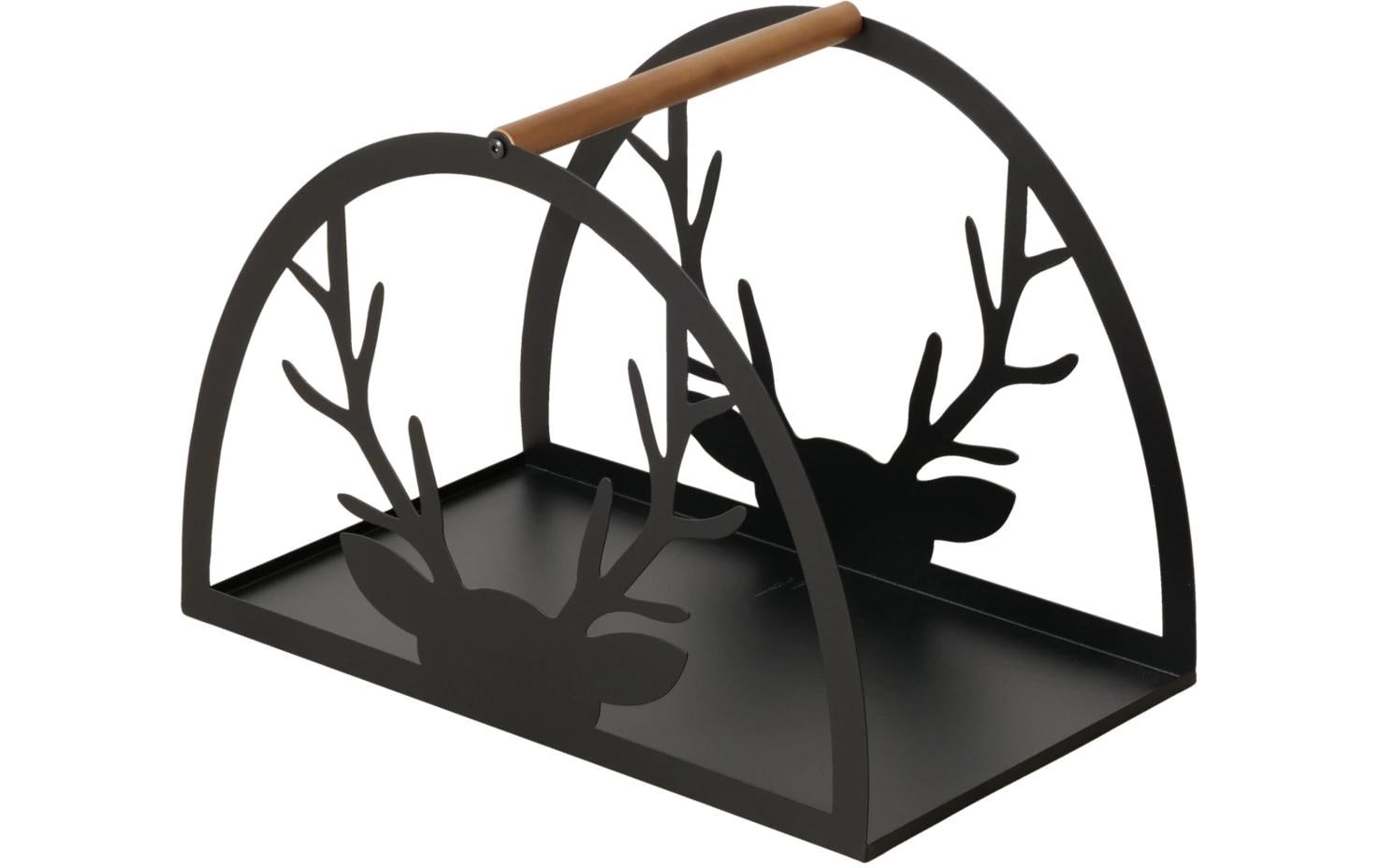 Boltze Kaminholzhalter Vilbert Metall, 55x32x38cm (LxBxH)