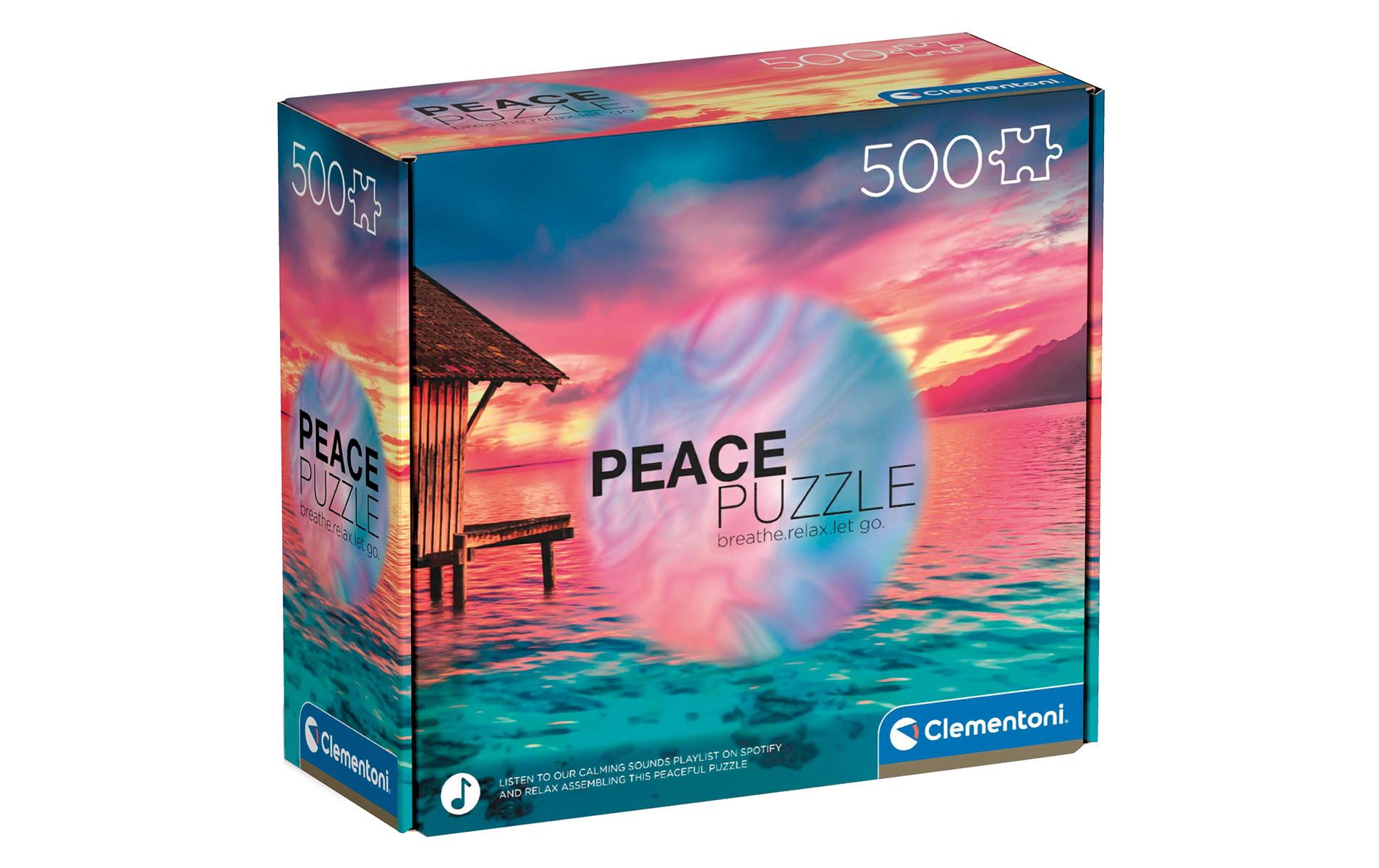 Puzzle blaues Meer 500tlg. Peace