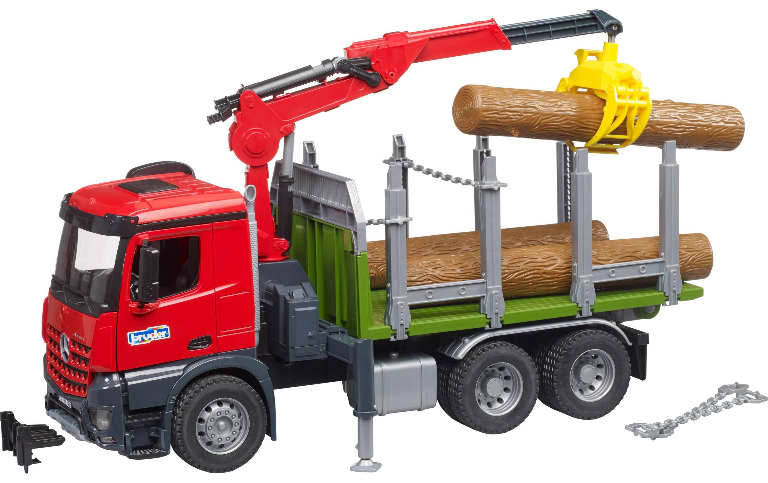 Bruder MB Arocs Holztransport-LKW