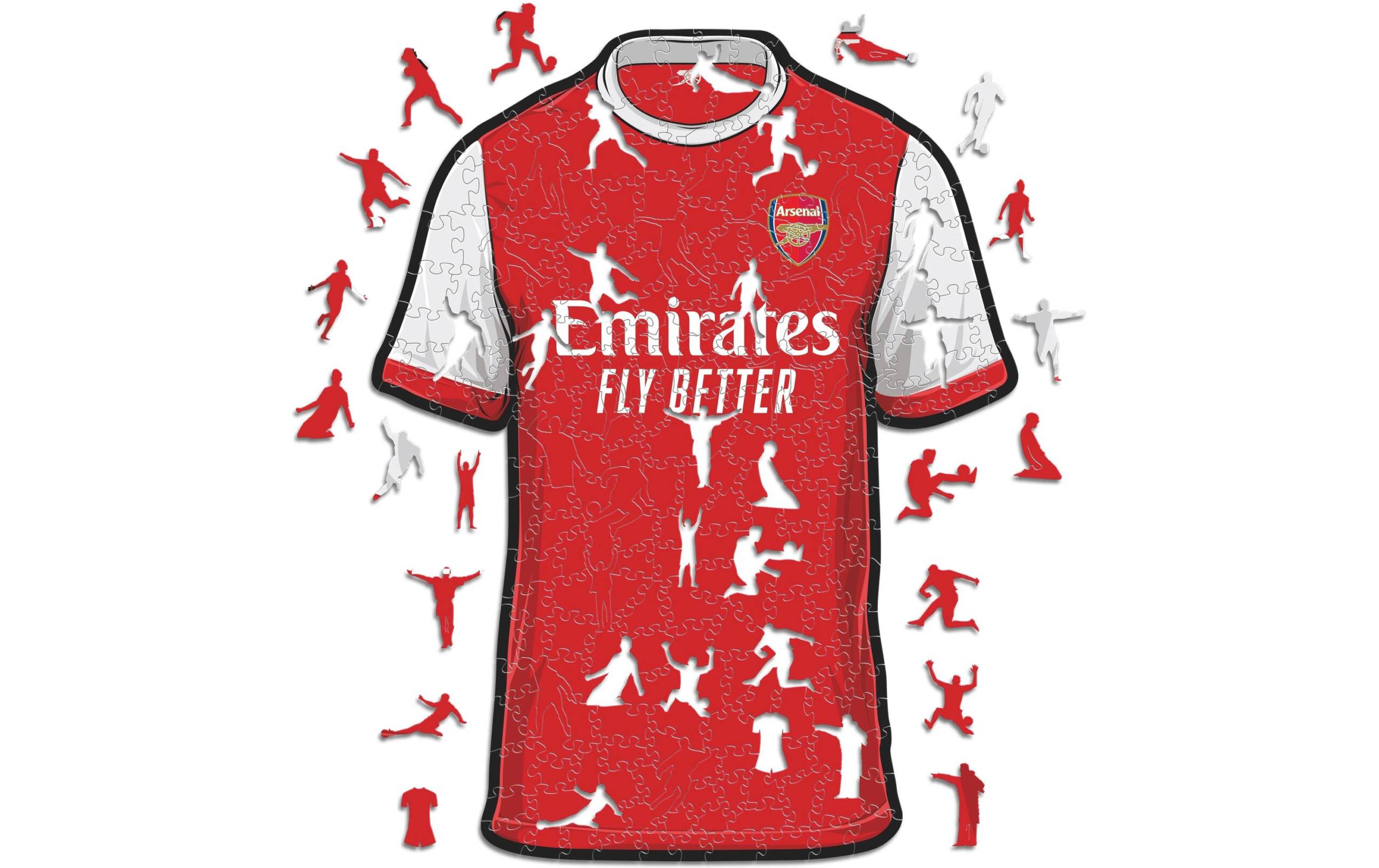 Holz-Puzzle Arsenal FC - Trikot 270 Teile