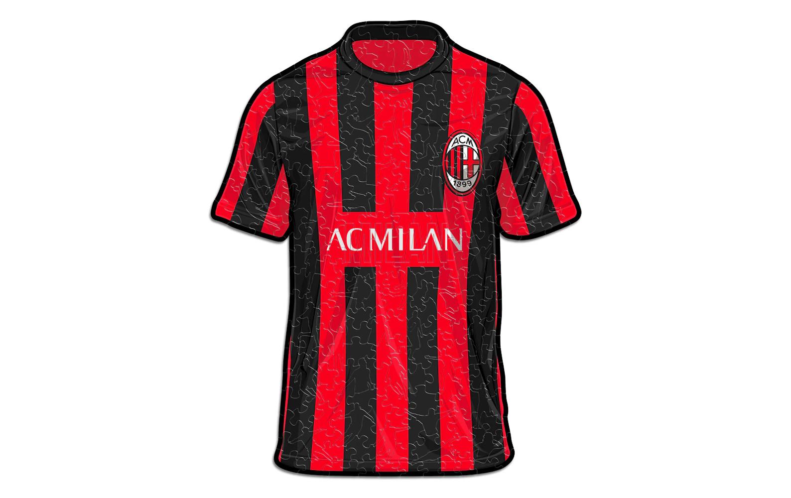 Holz-Puzzle AC Milan - Trikot 270 Teile