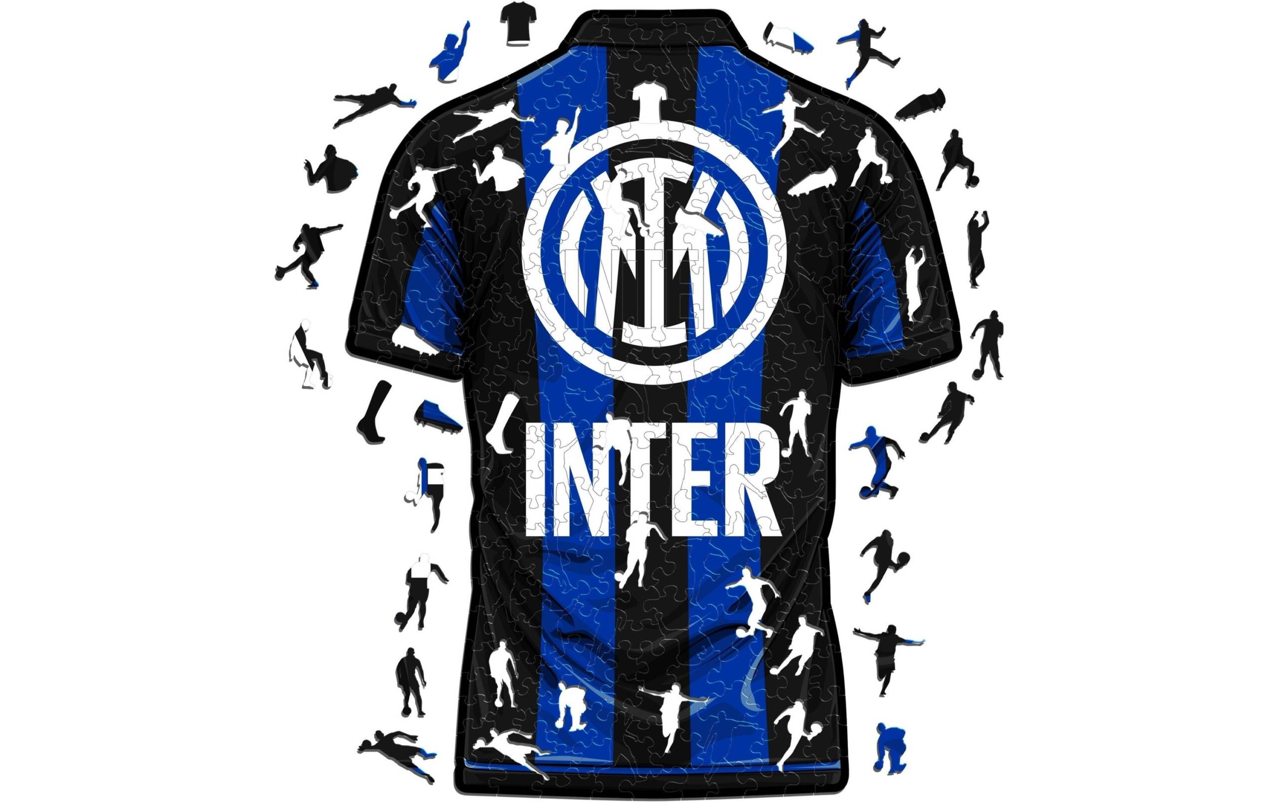 Holz-Puzzle FC Inter Mailand - Trikot 270 Teile