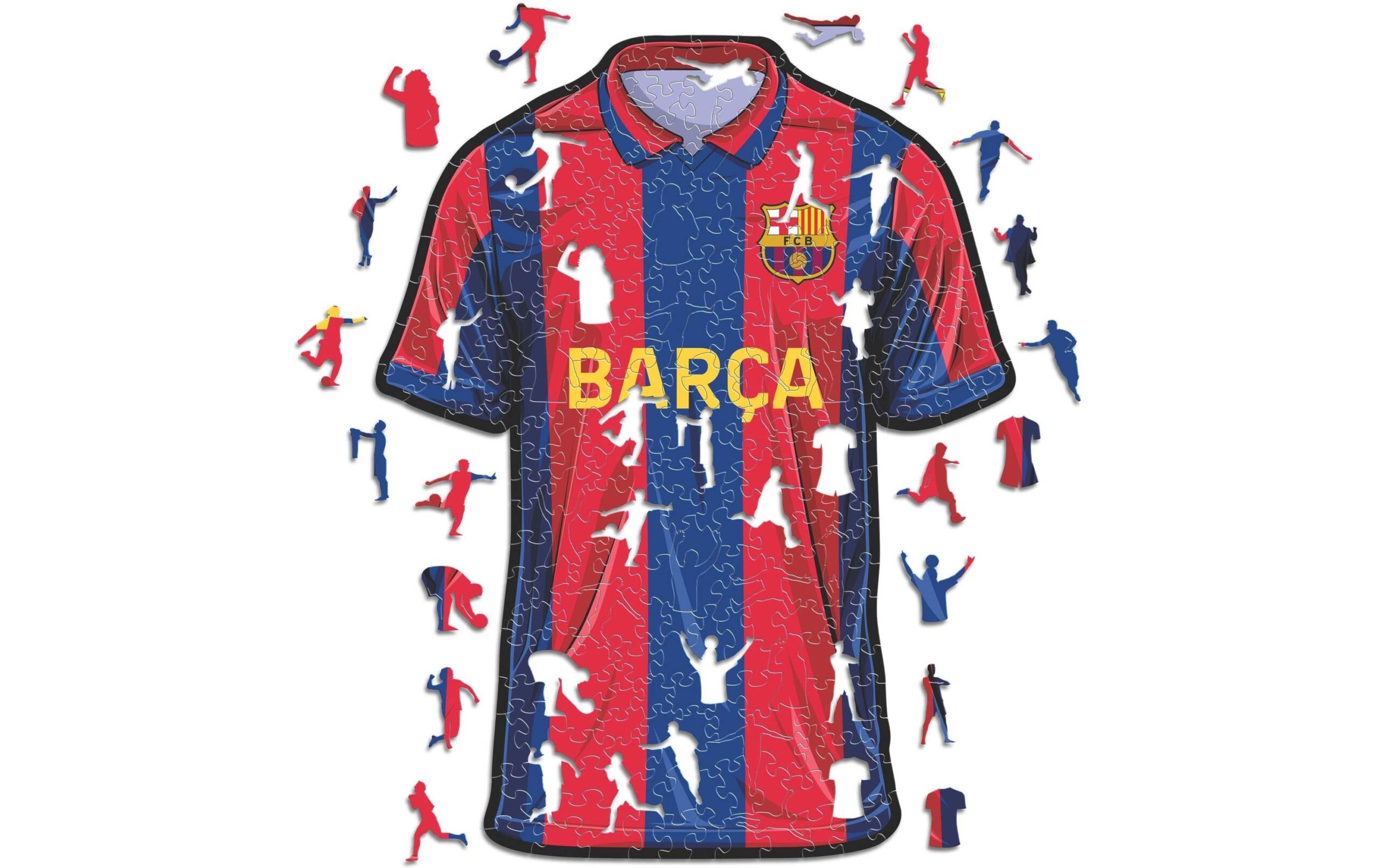 Holz-Puzzle FC Barcelona - Trikot 270 Teile