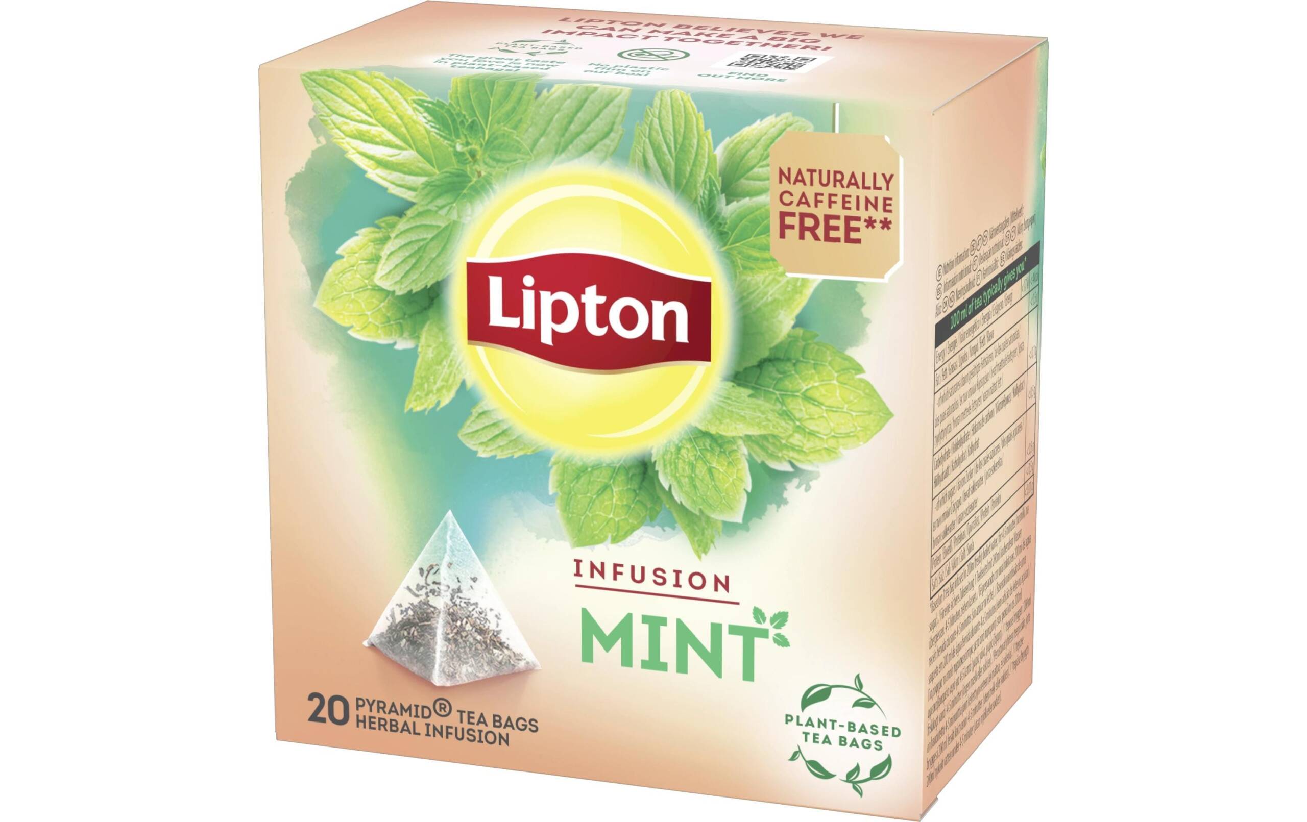 Lipton Teebeutel Minze 20 Mint