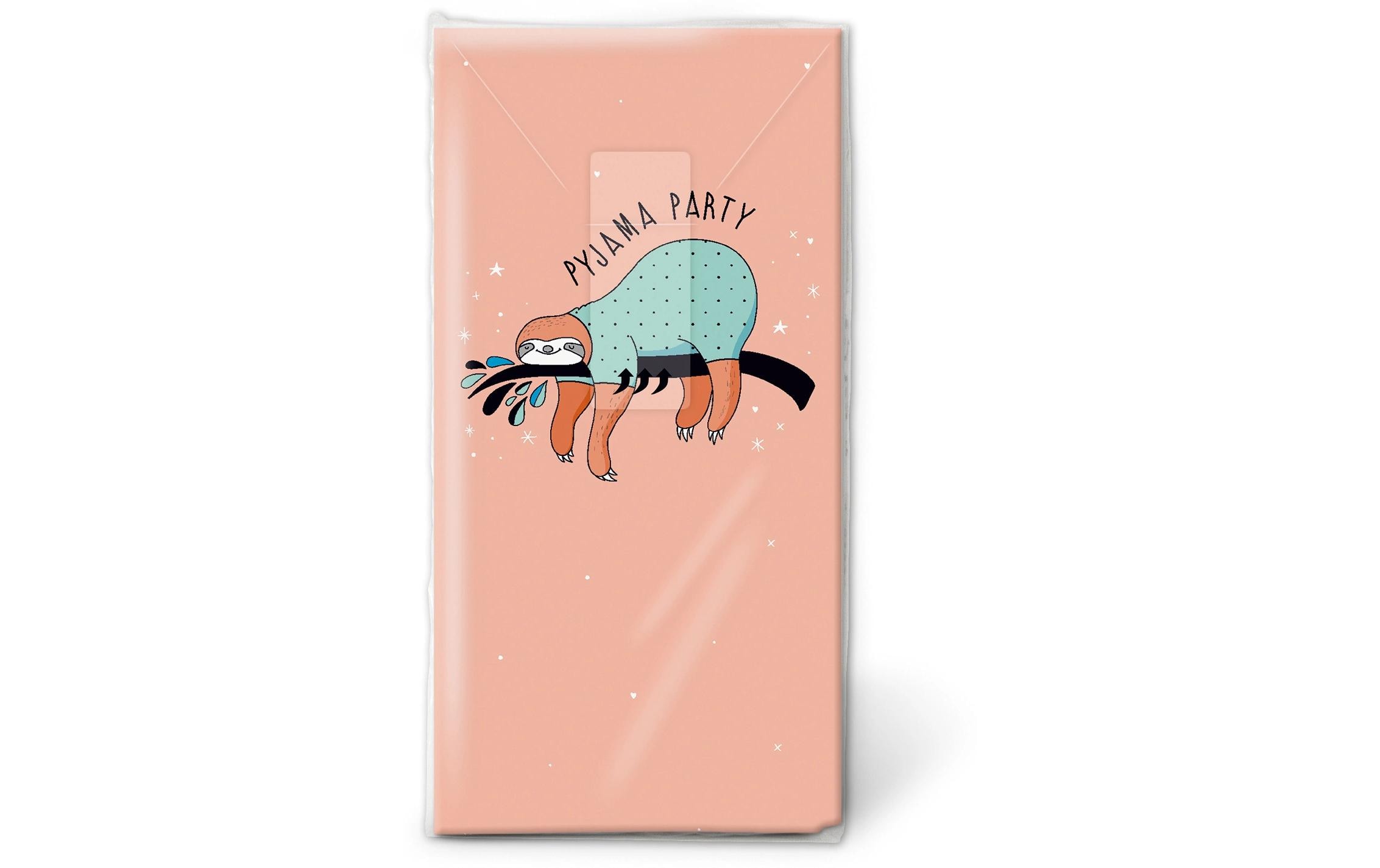 Paper + Design Taschentücher Pyjama Party 1 Päckchen à 10 Taschentücher, 4-lagig